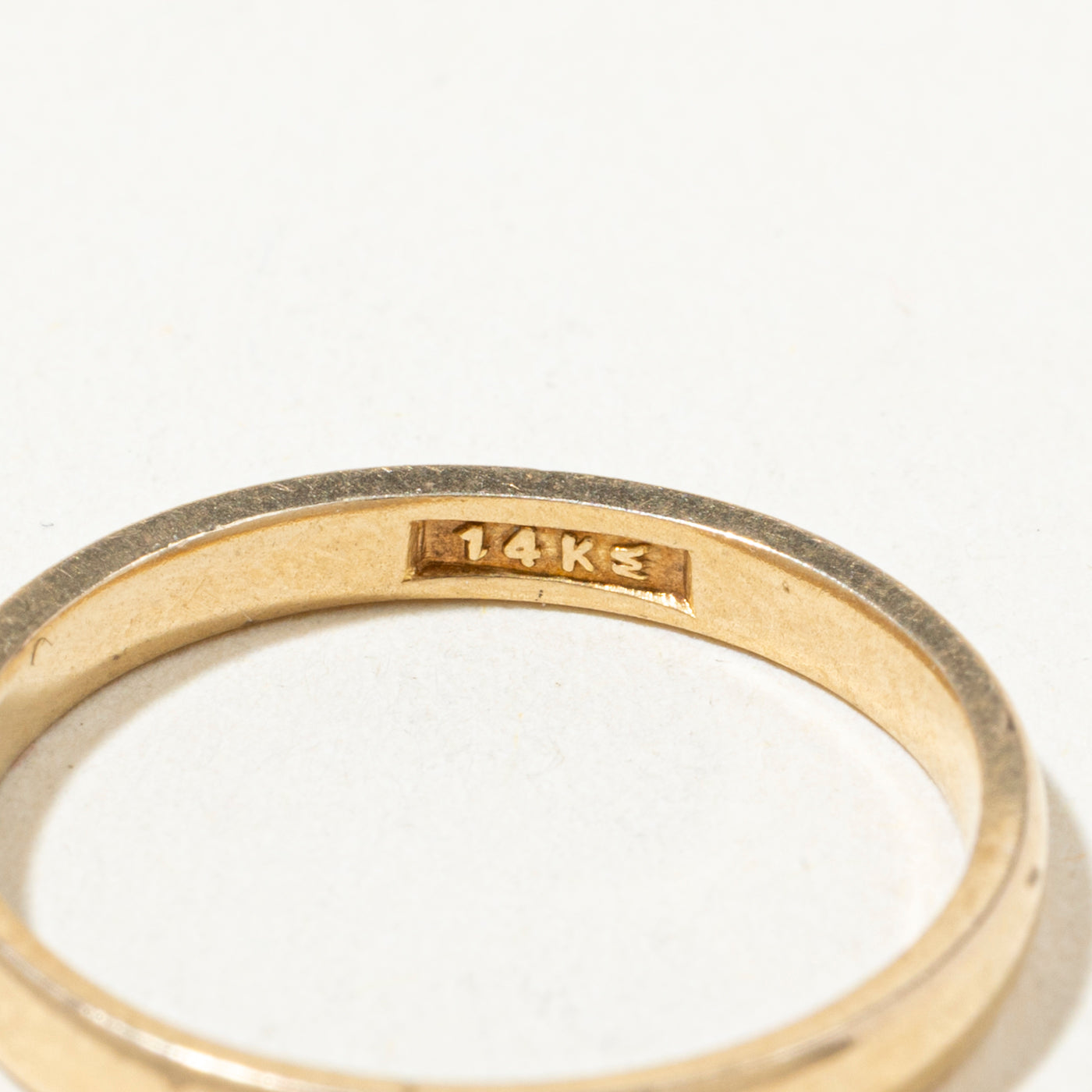14k Thin Stacking Band | 2mm | SZ 4.5