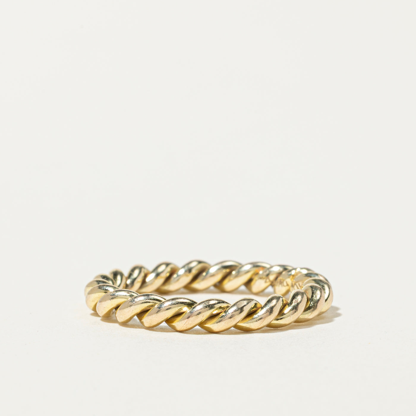 Rope Twisted Band | 3mm | SZ 7