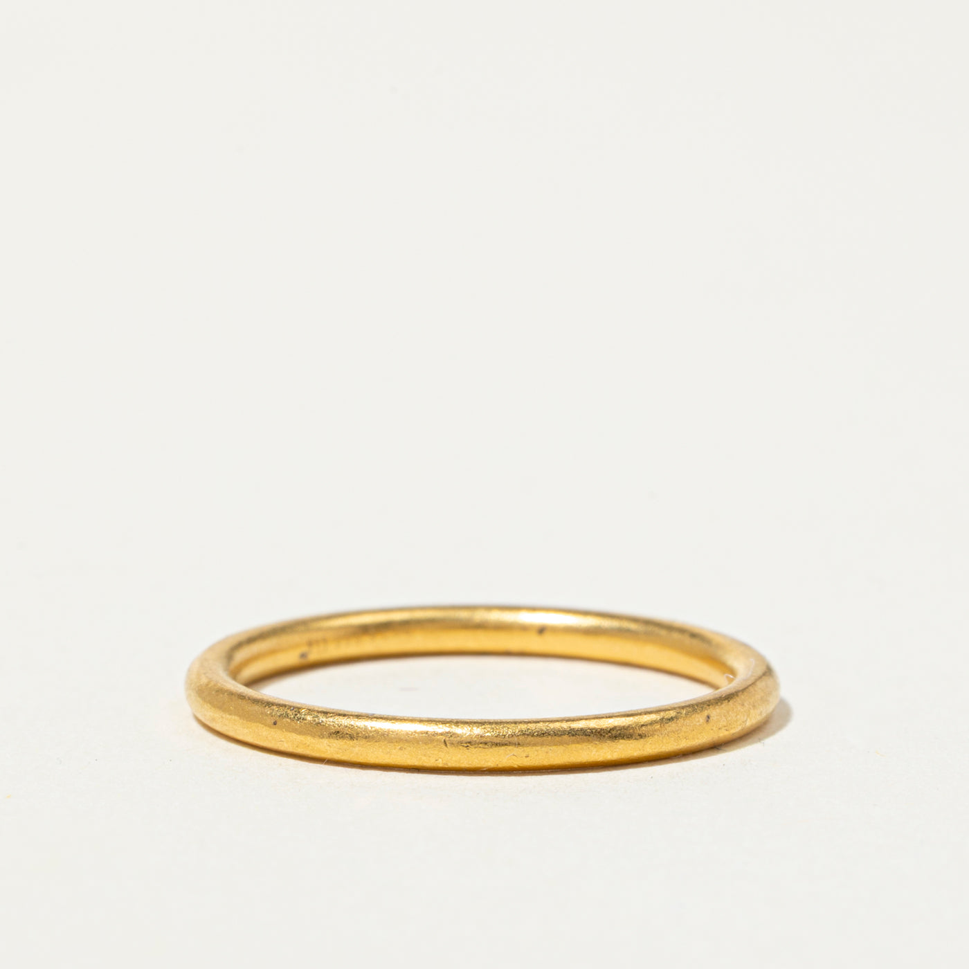 24k Thin Stacking Band | 2mm | SZ 7.75