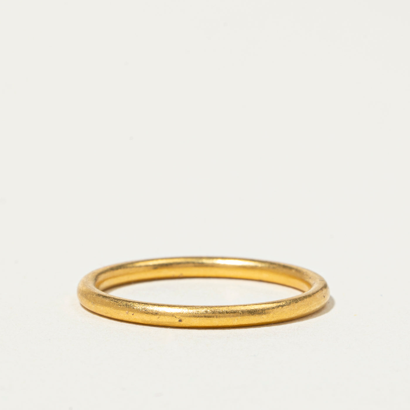 24k Thin Stacking Band | 2mm | SZ 7.75