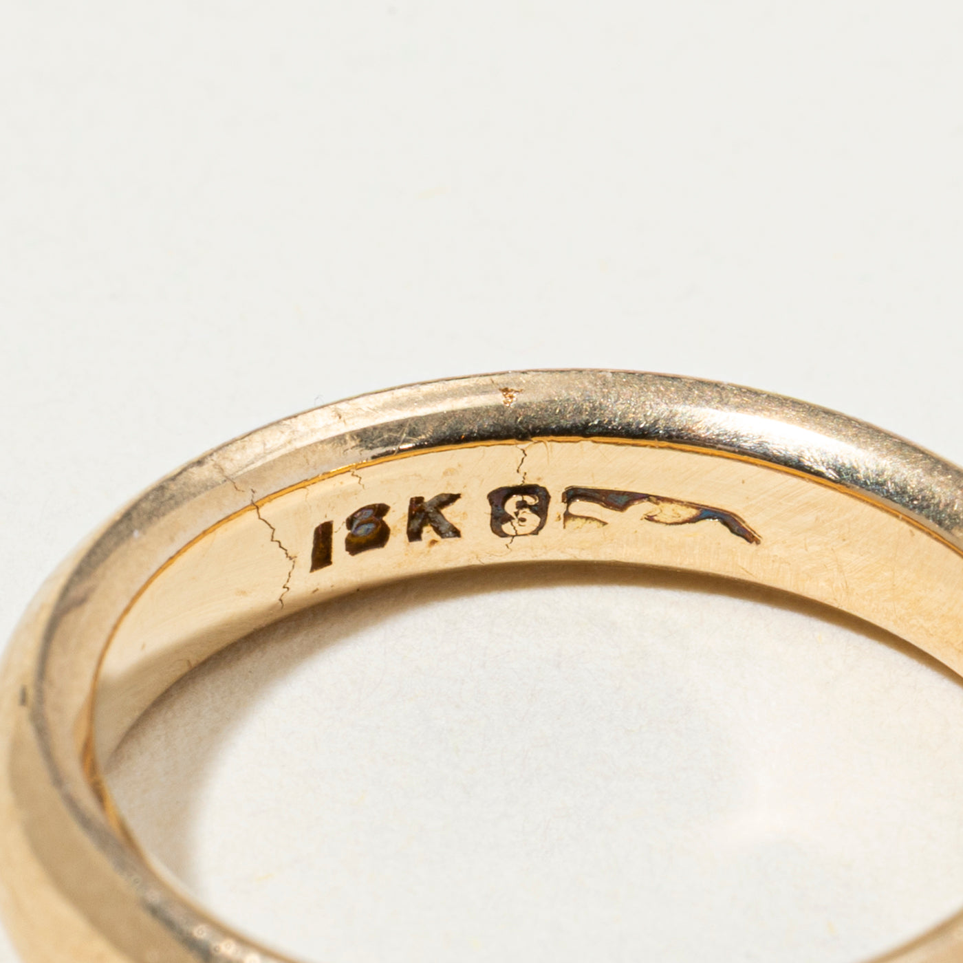 18k Yellow Gold Plain Band | 4mm | SZ 5.5