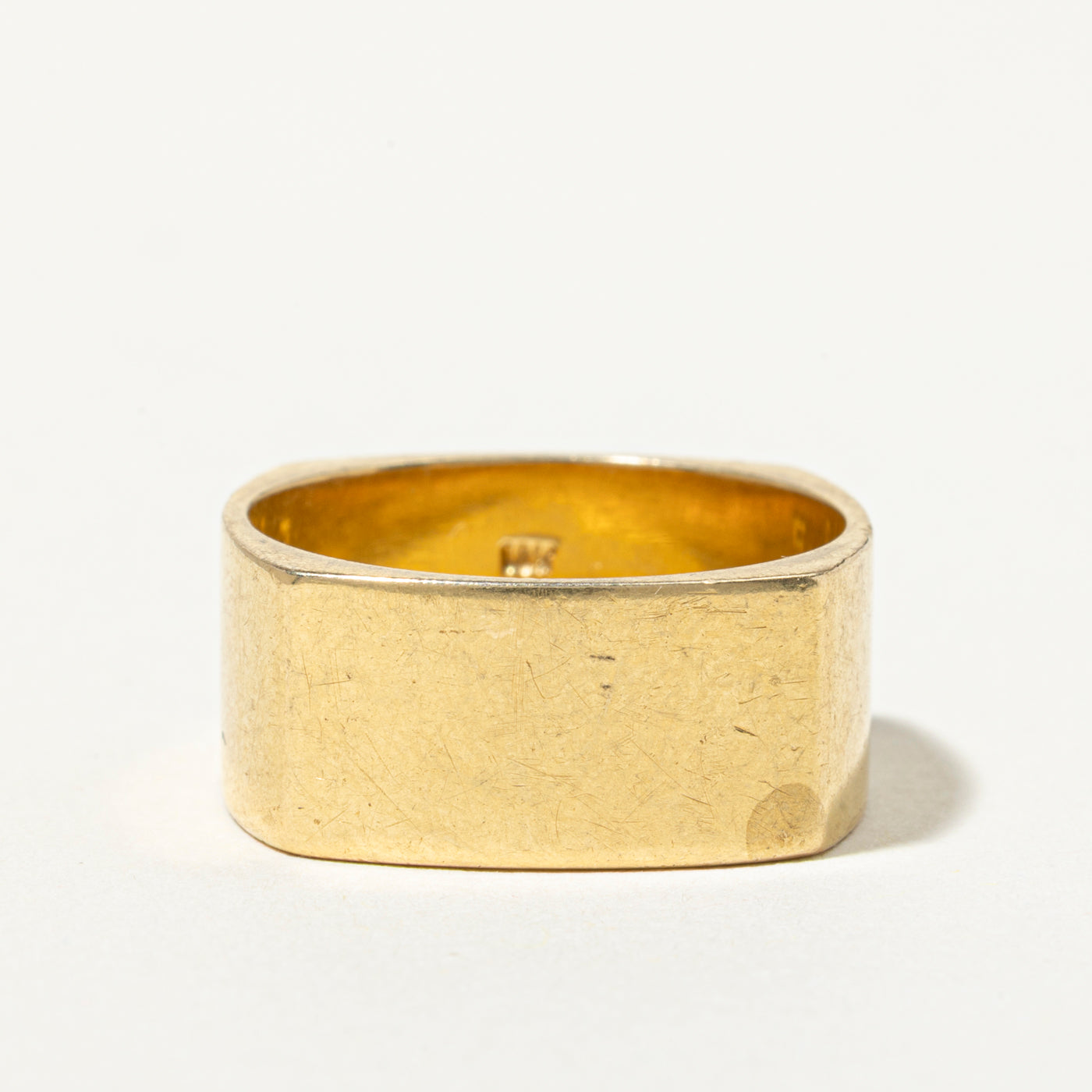 18k Euro Shank Wide Band | 9mm | SZ 8.75