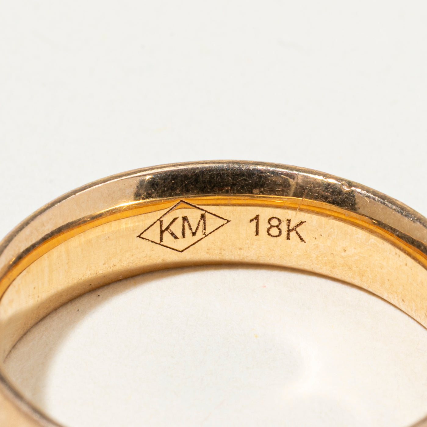 18k Yellow Gold Plain Band | 5mm | SZ 7.5