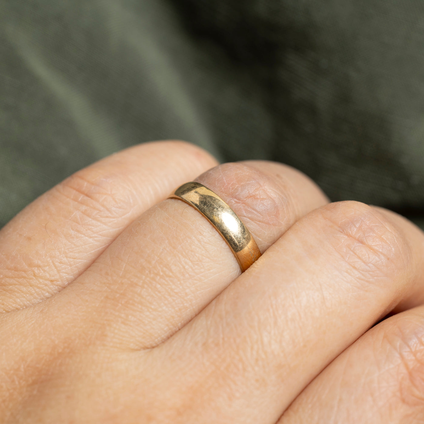 14k Yellow Gold Plain Band | 3mm | SZ 6