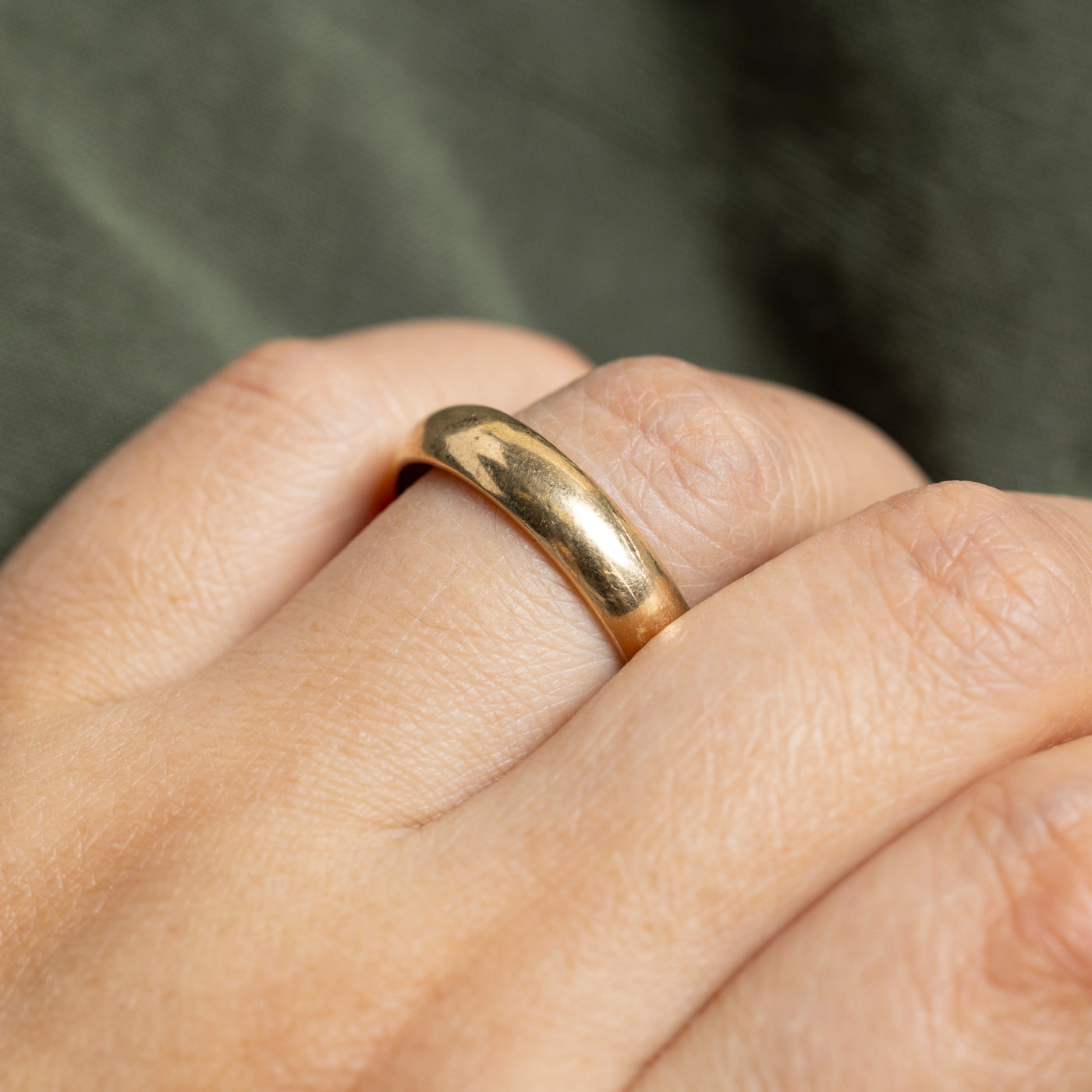 14k Yellow Gold Plain Band | 5mm | SZ 10
