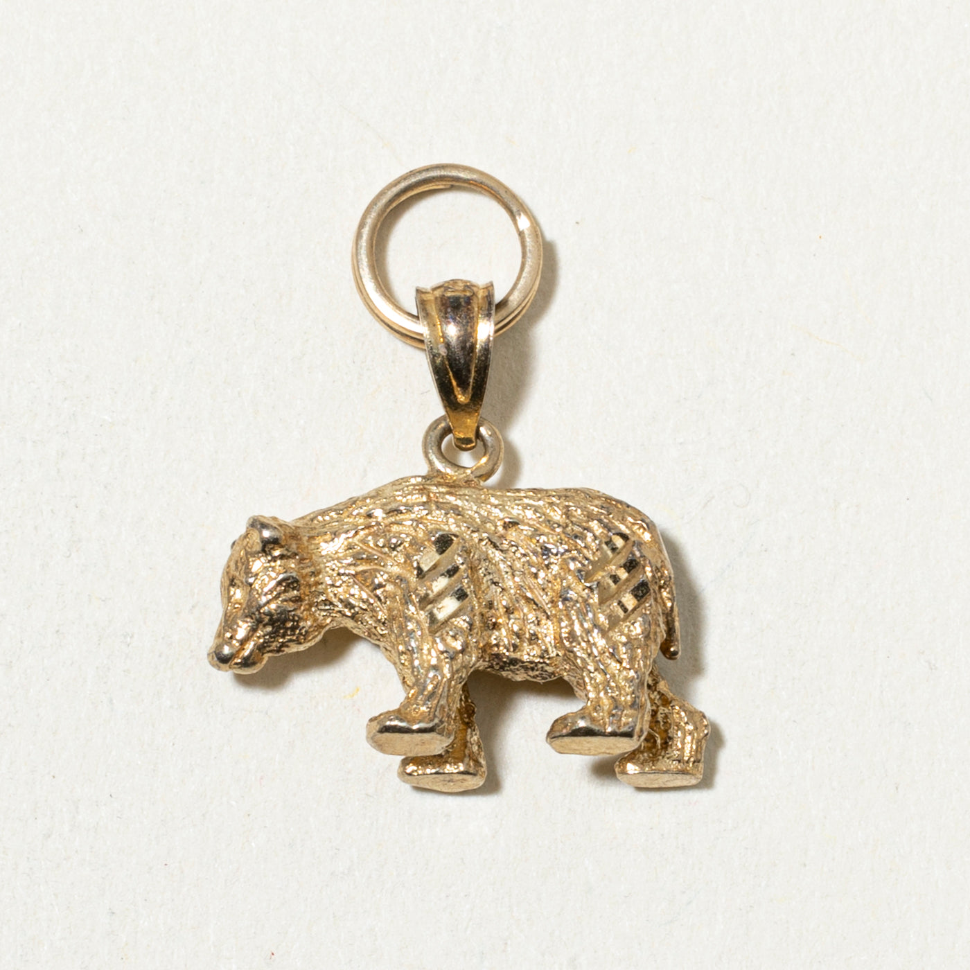 14k Bear Charm