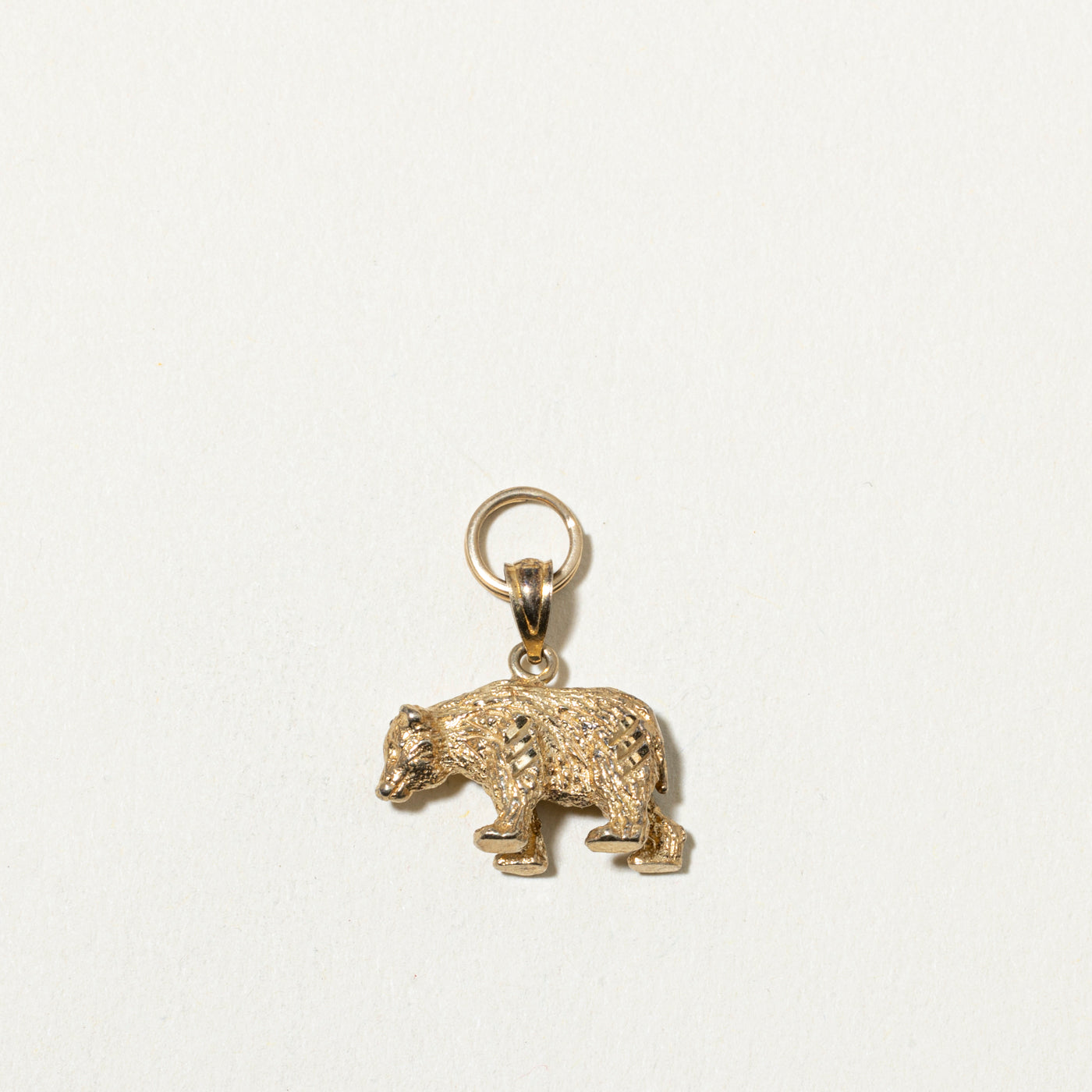 14k Bear Charm