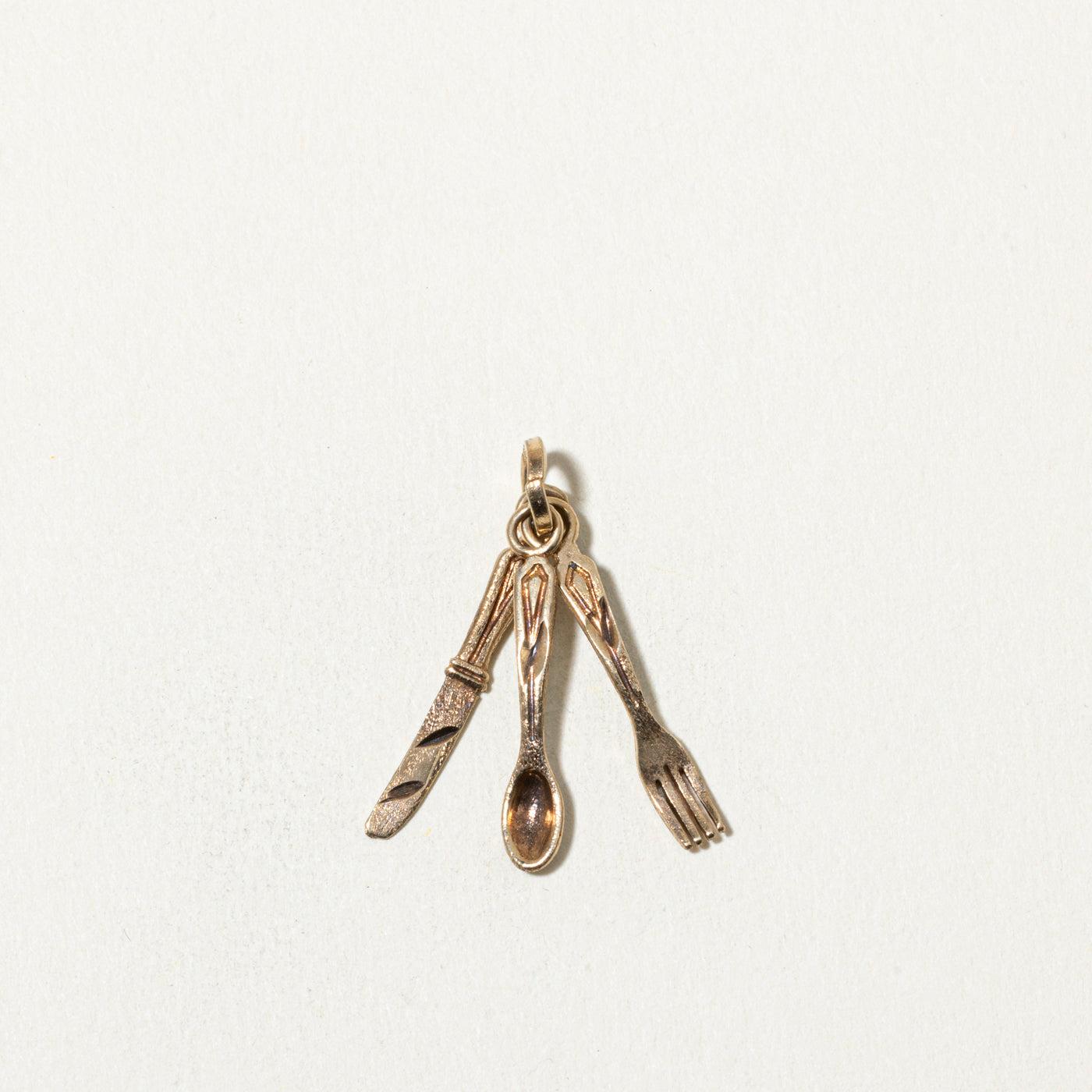 10k Cutlery Charm