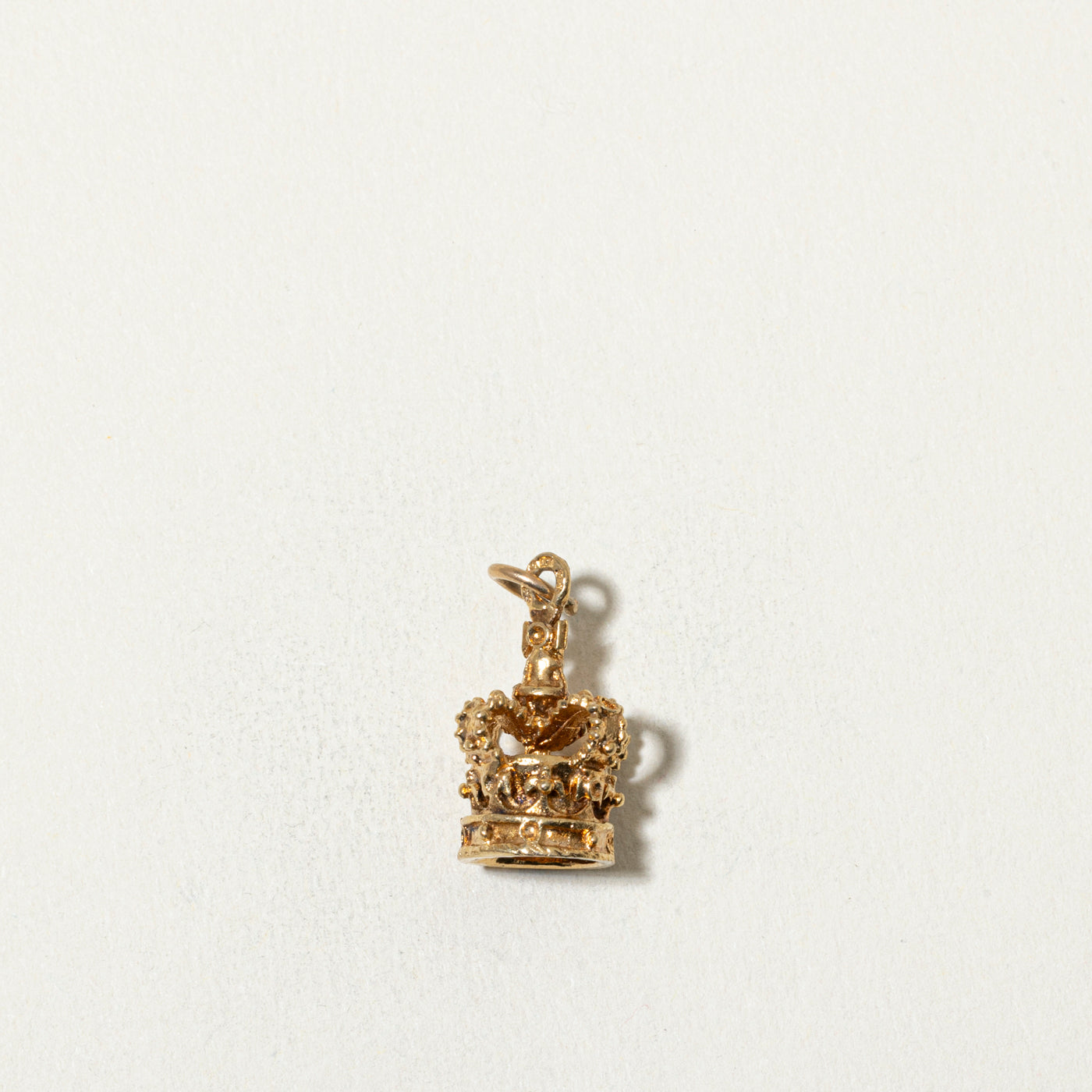 10k Crown Charm