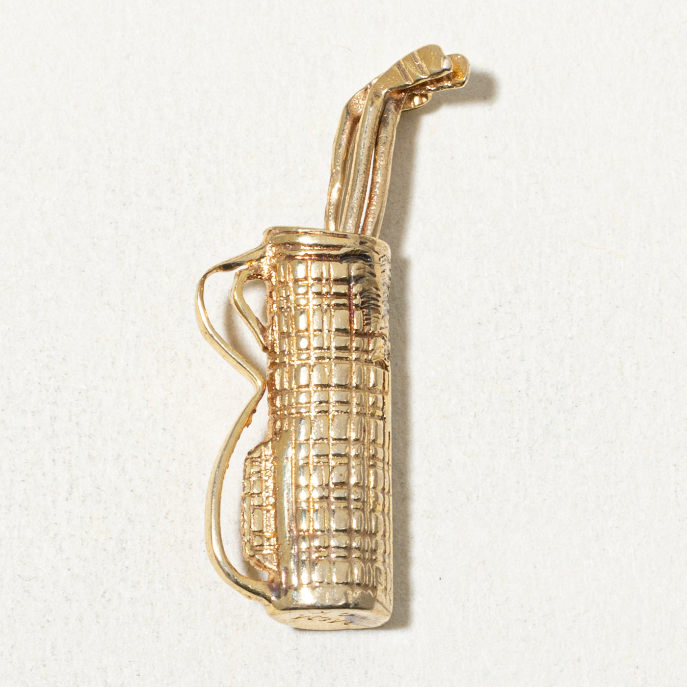 14k Golf Bag Pendant