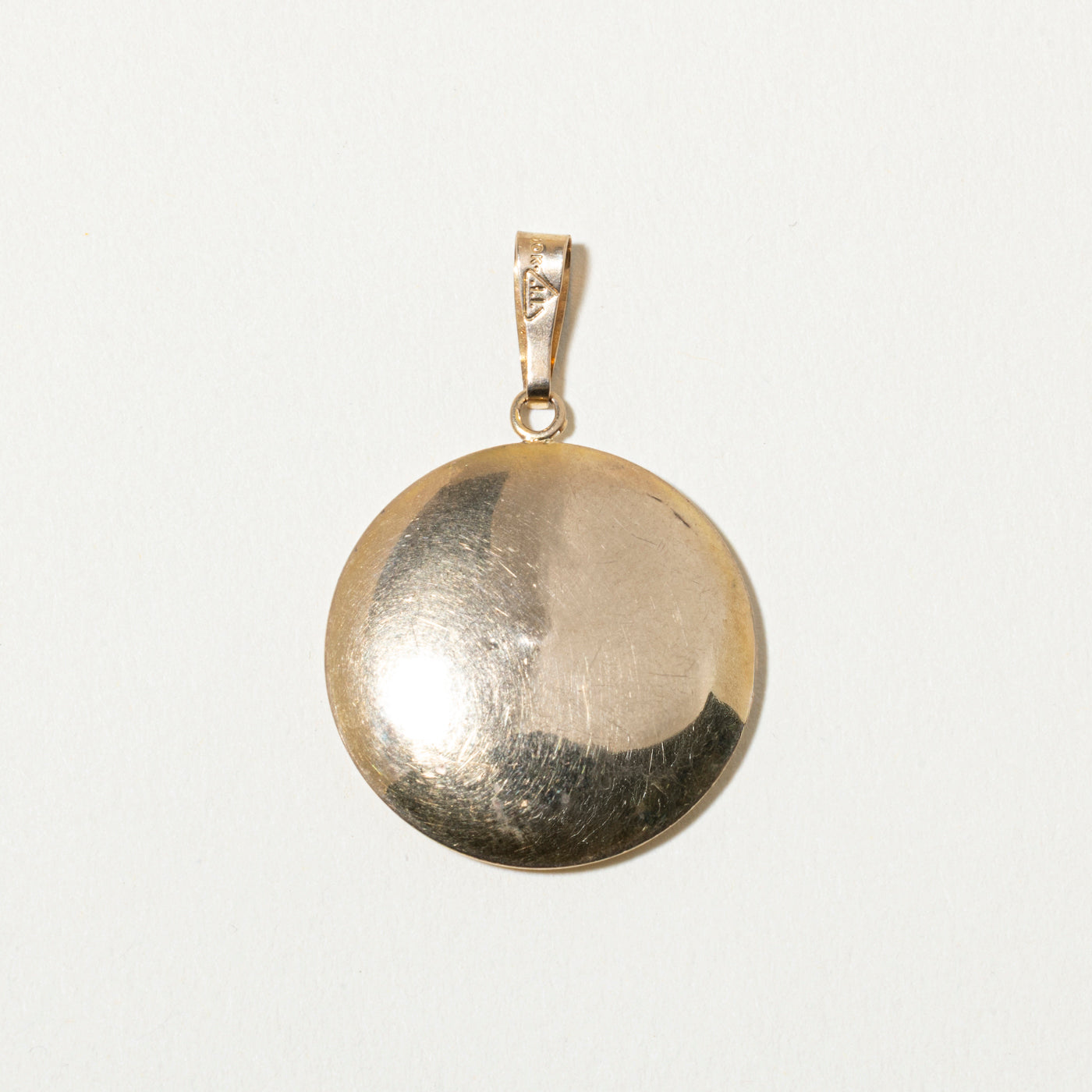 10k Capricorn Zodiac Pendant