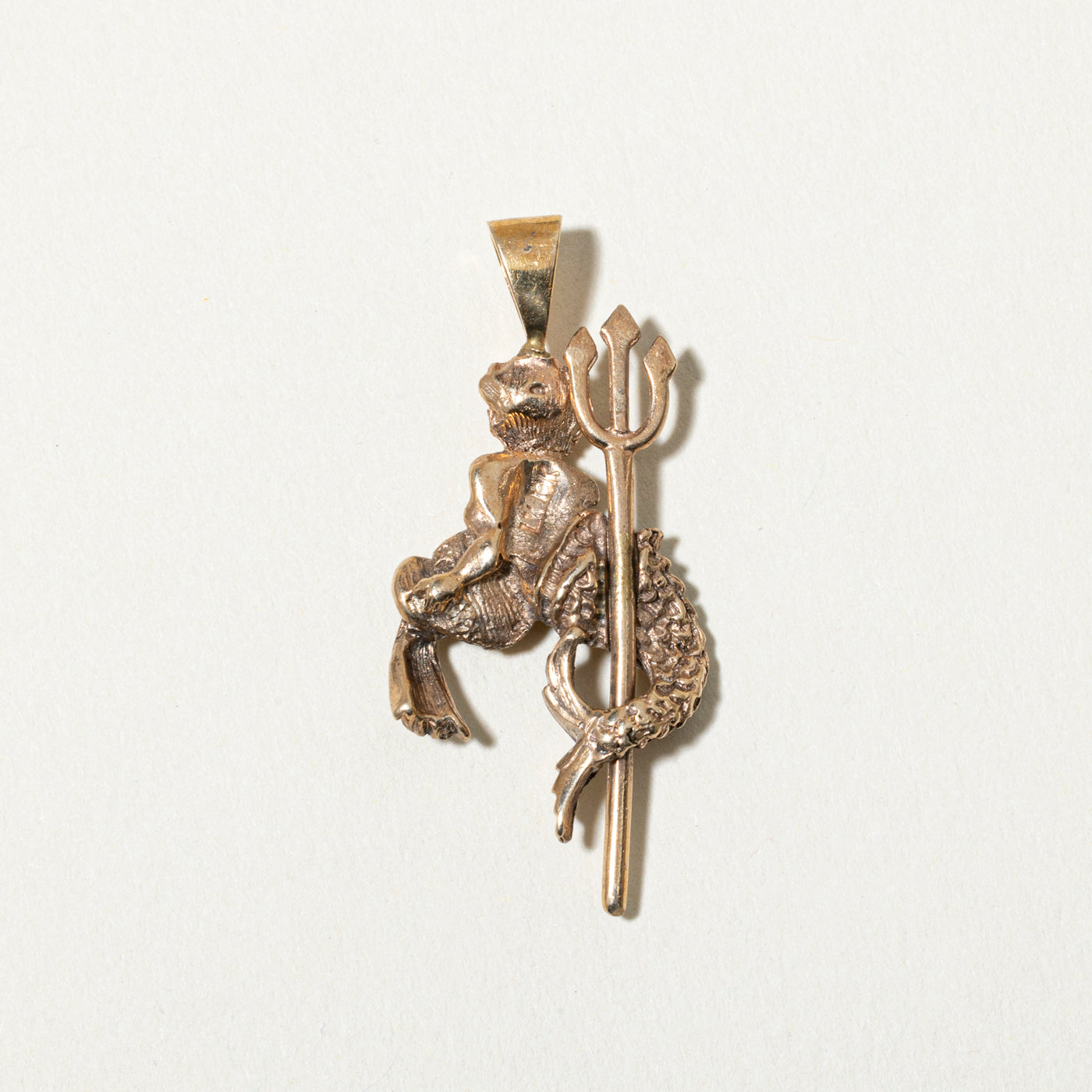 10k Poseidon Aquarius Pendant