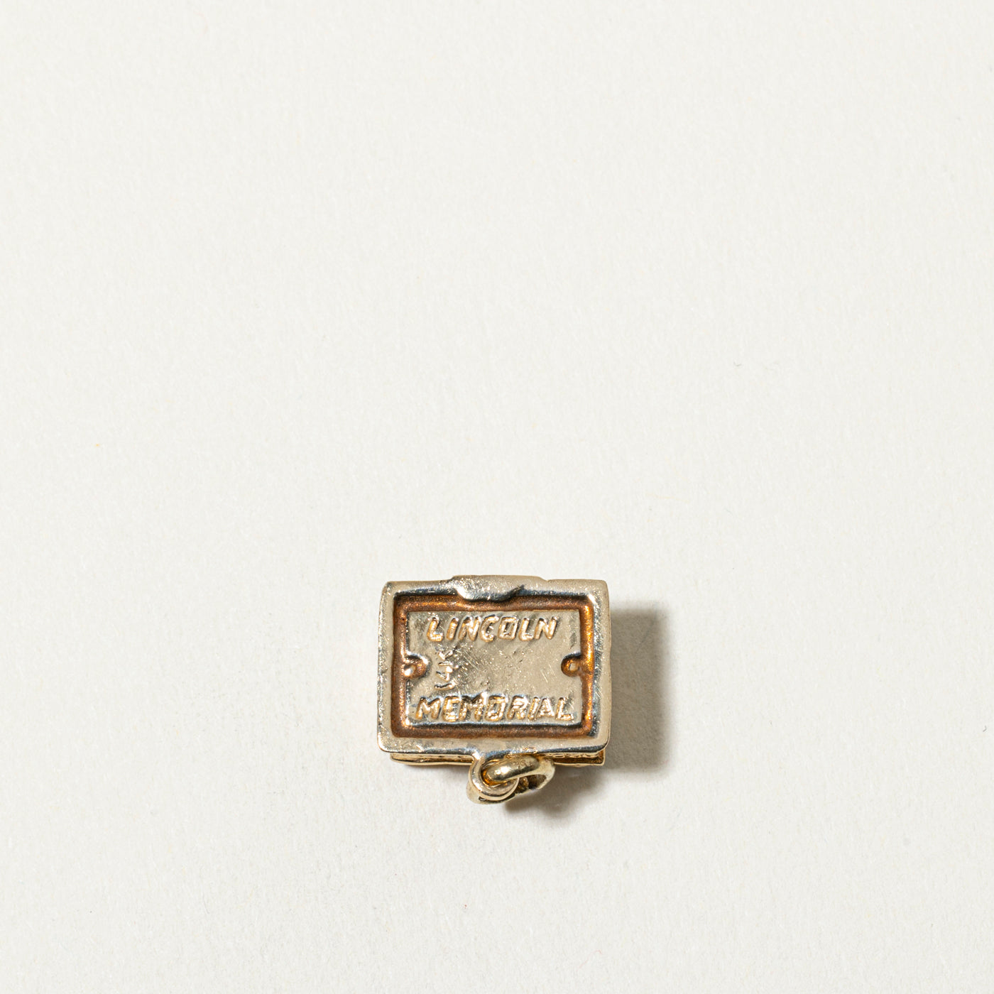 14k Lincoln Memorial Charm