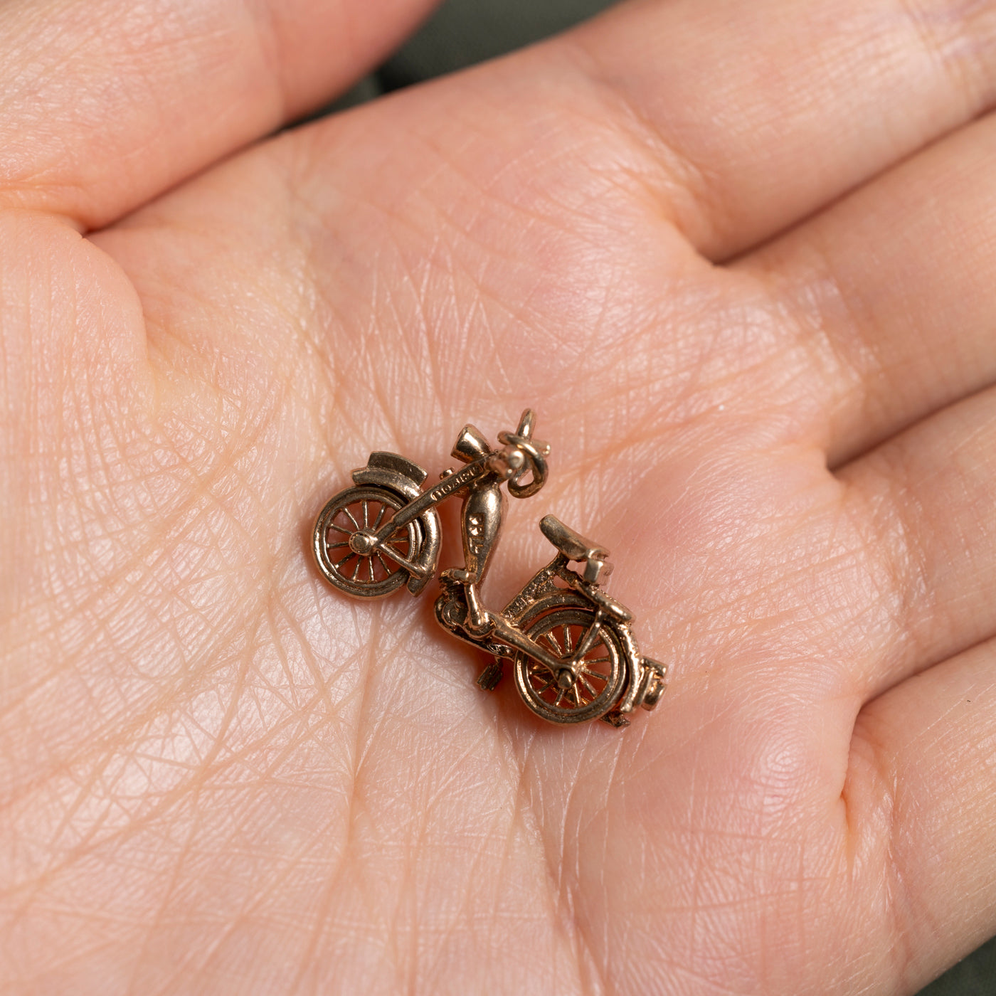 1970 Birmingham 9k Motorcycle Pendant