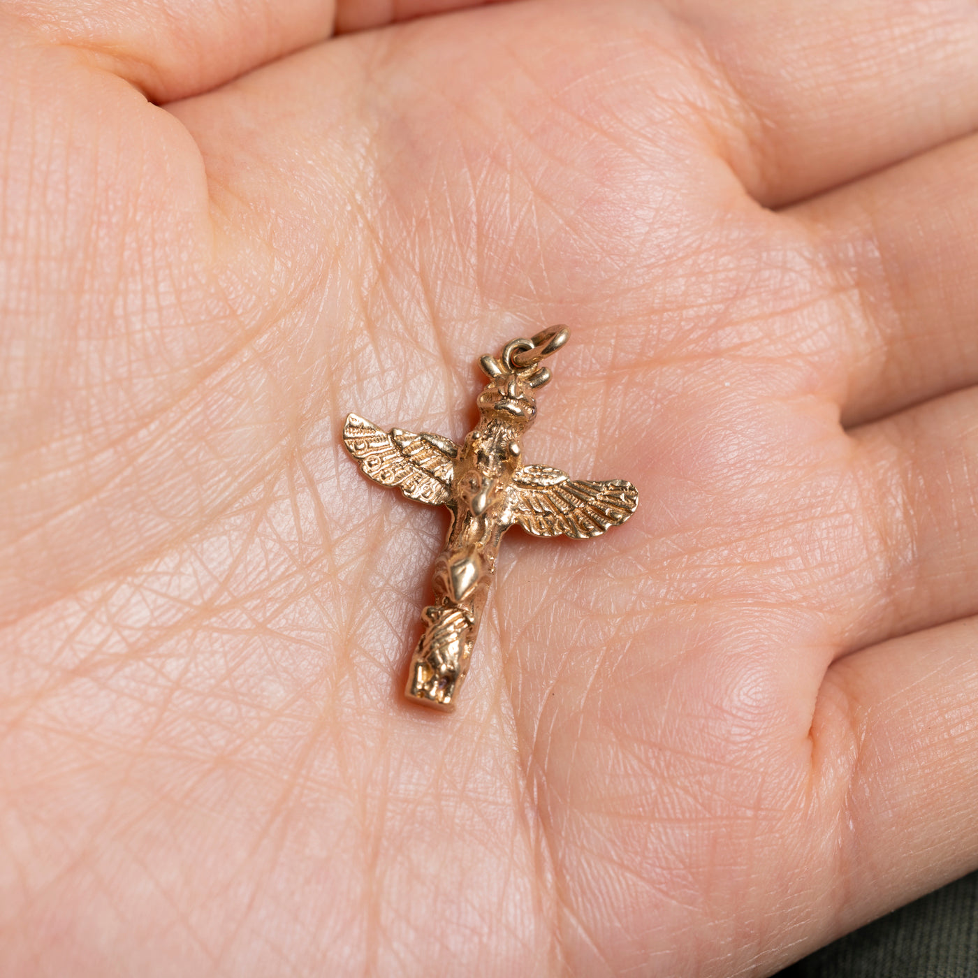 10k Totem Pole Pendant