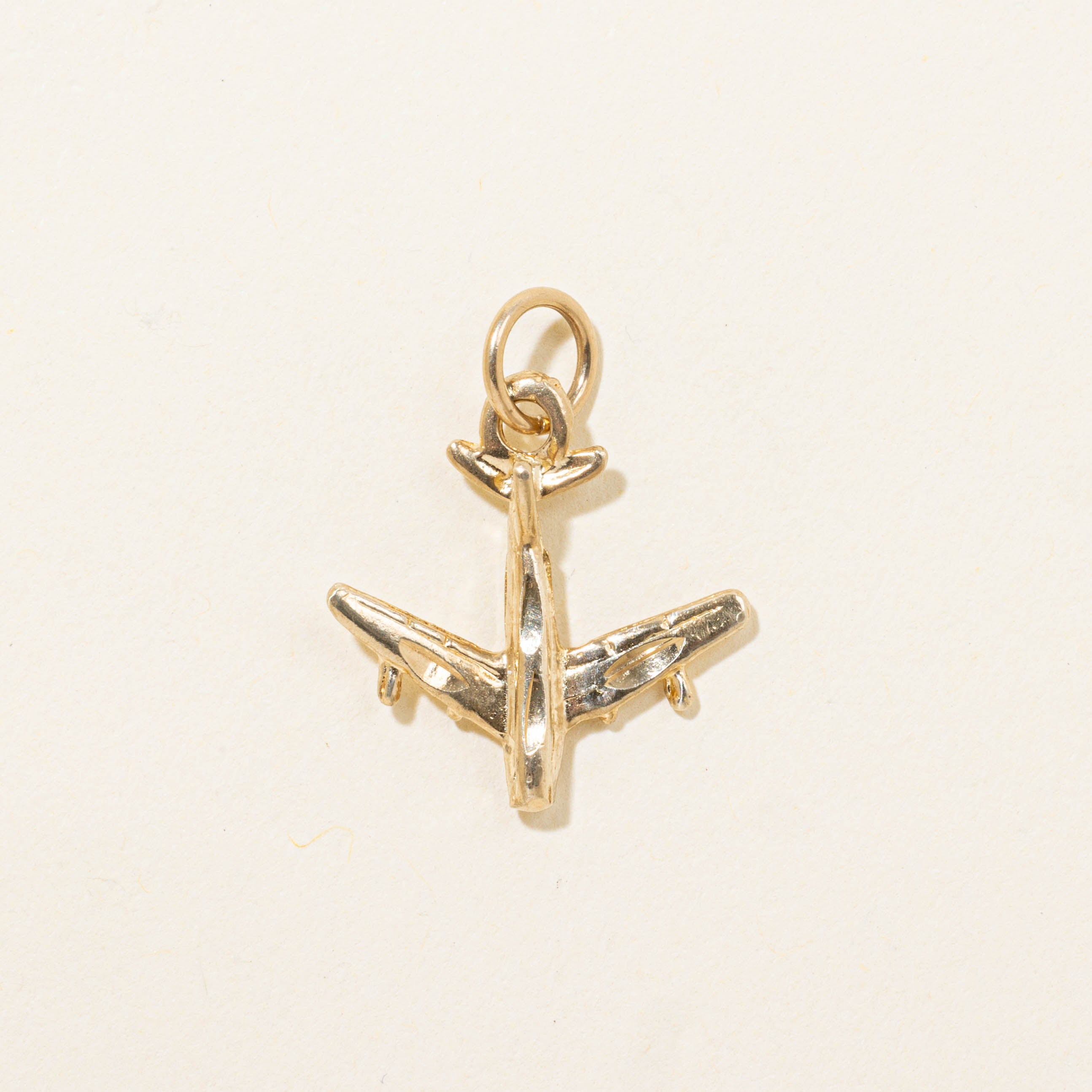 10k Airplane Charm