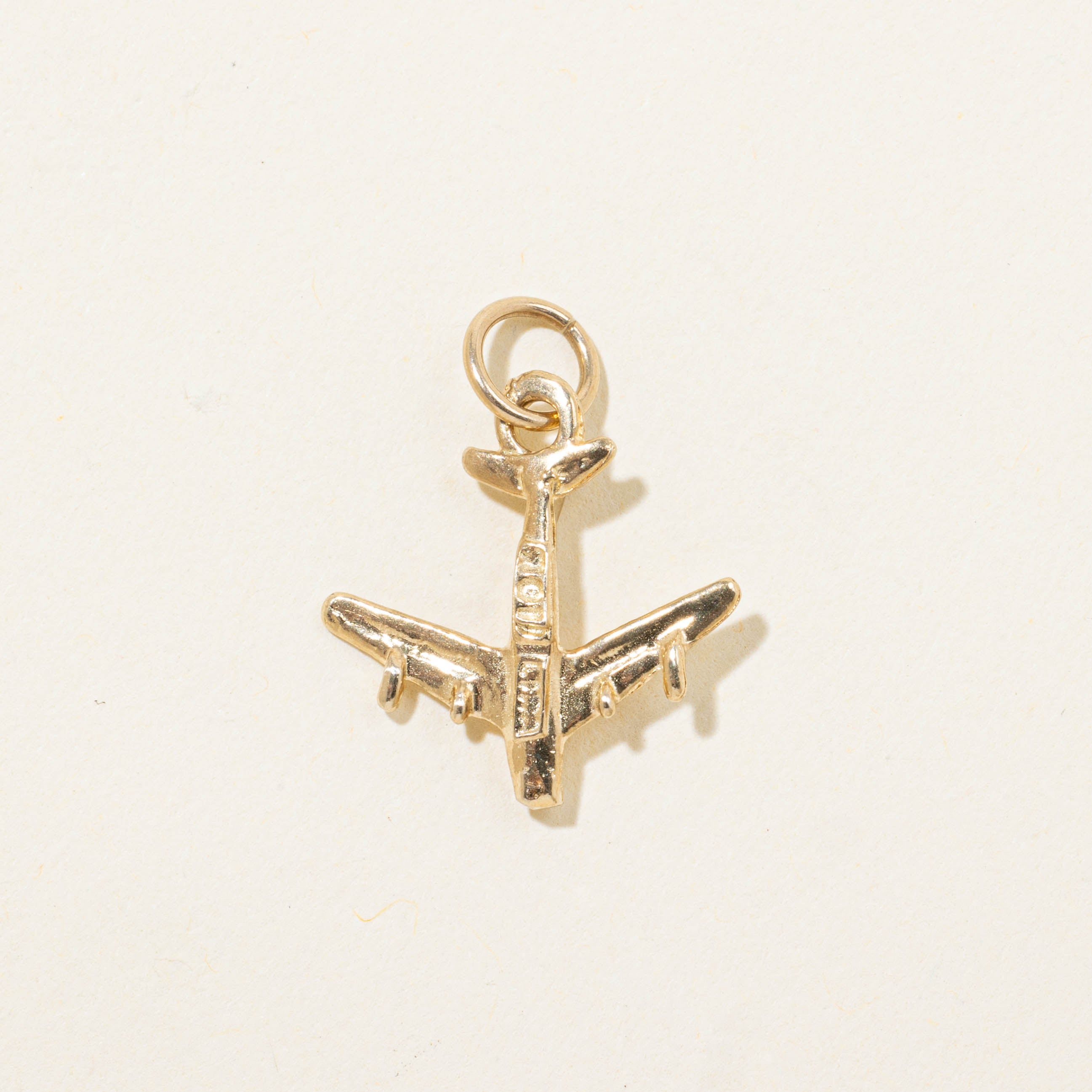 10k Airplane Charm