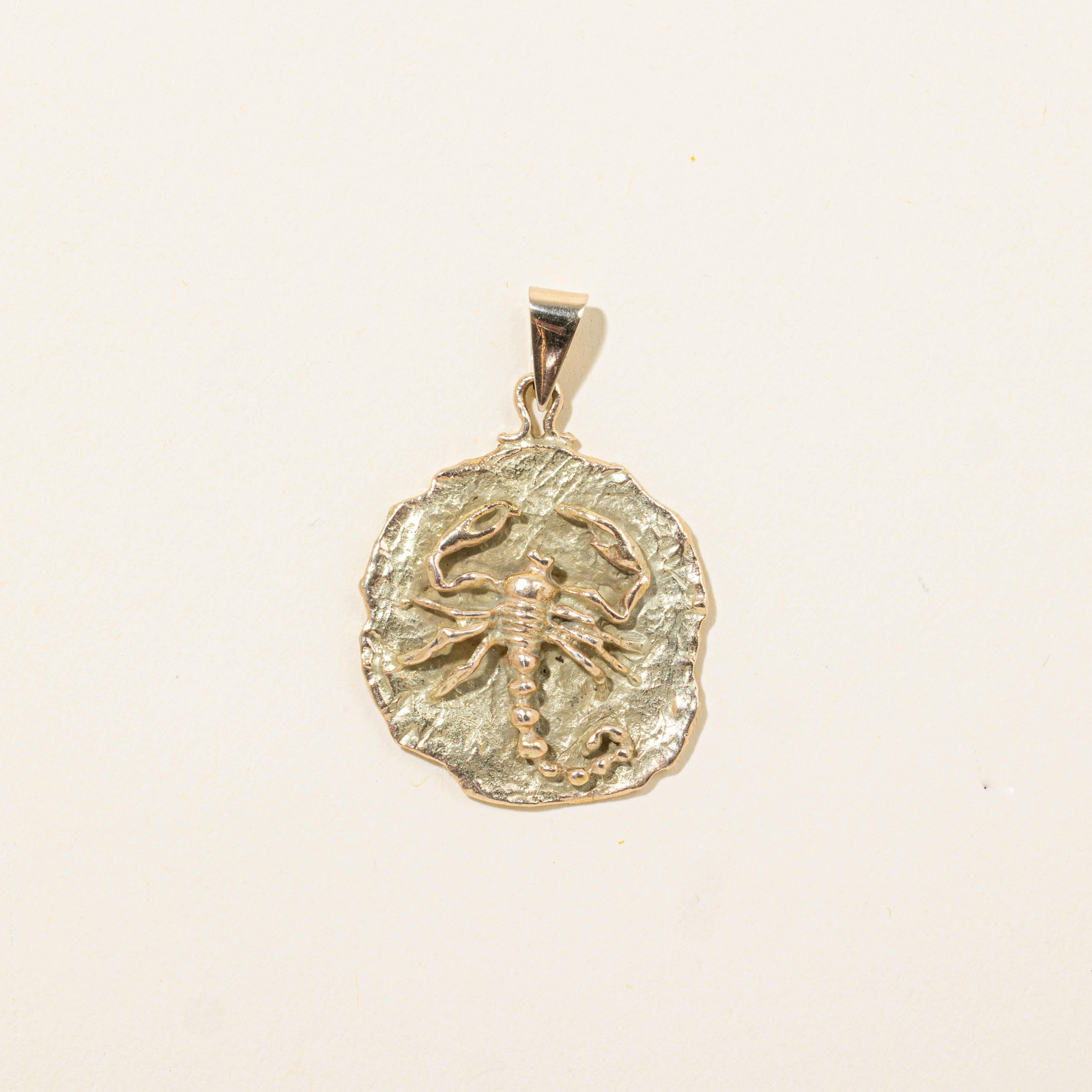 'Birks’ 10k Scorpio Zodiac Pendant