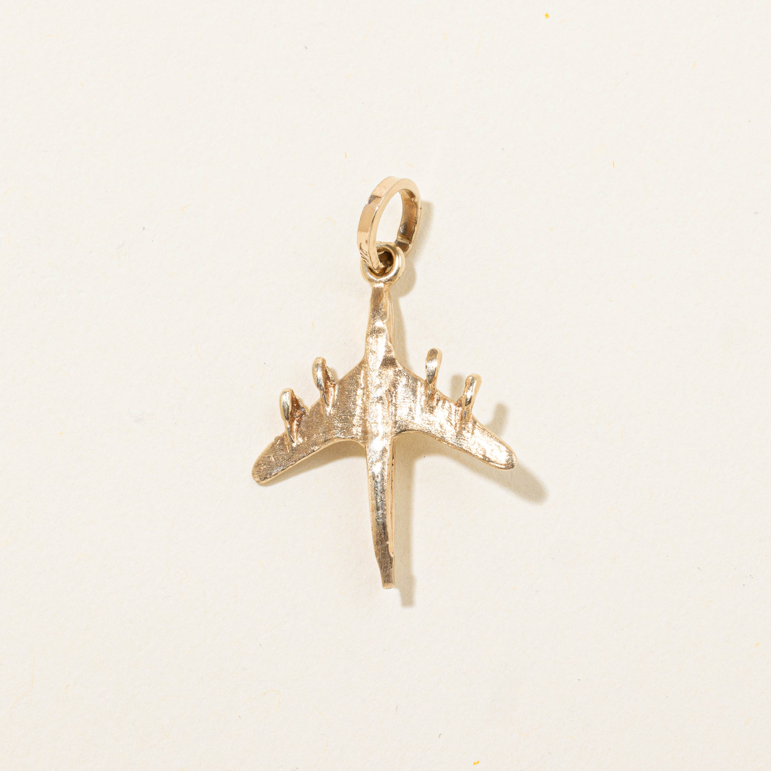 10k Airplane Charm