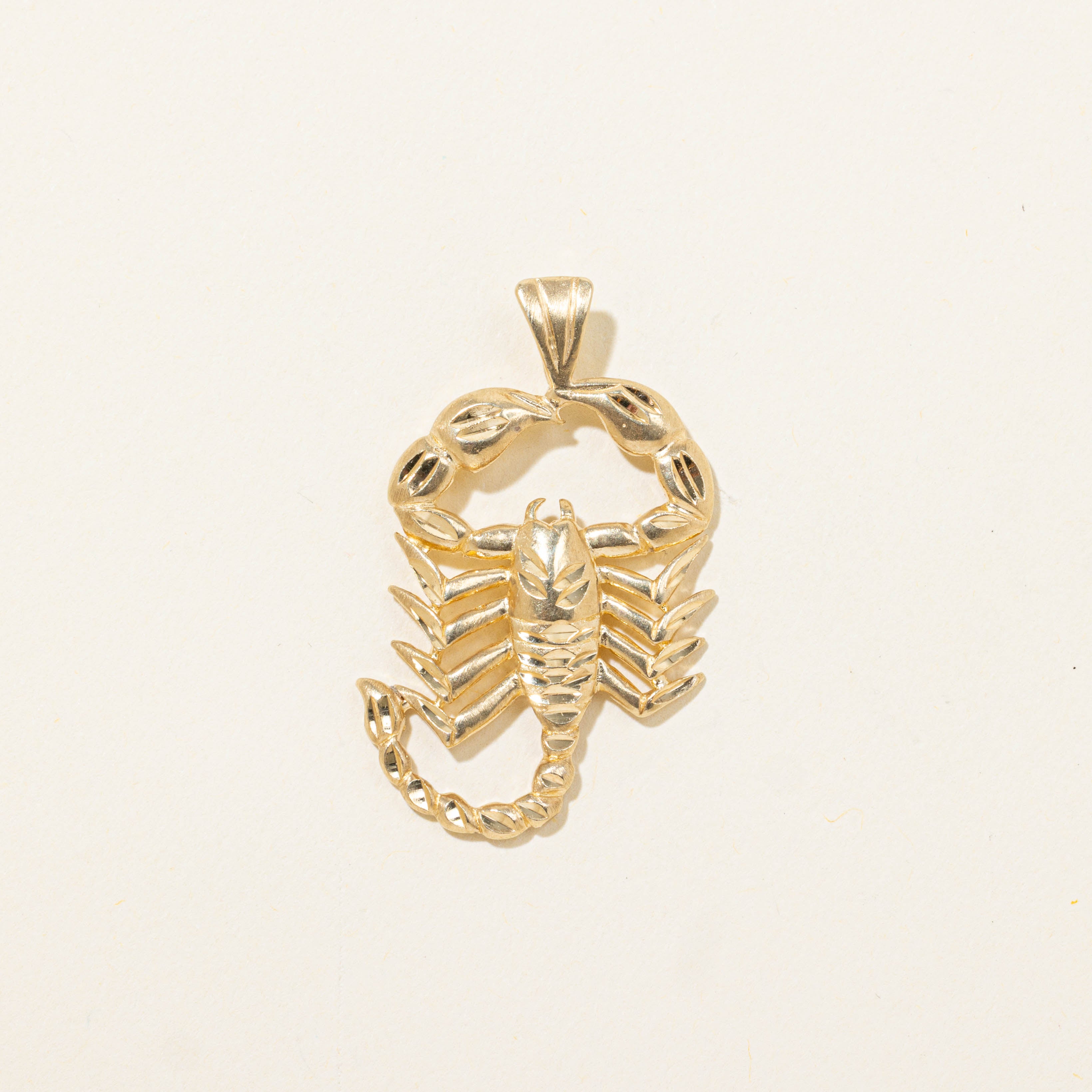 14k Scorpion Pendant