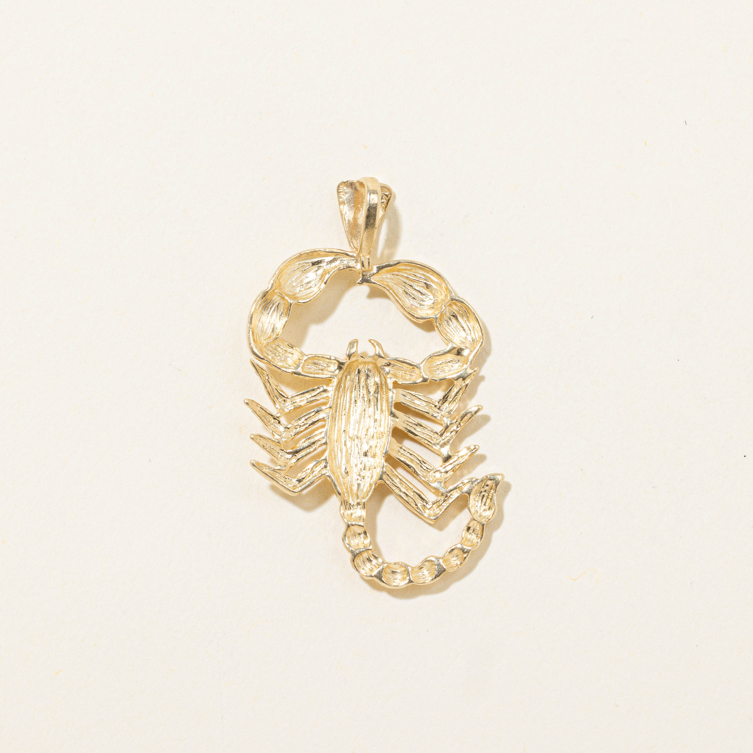 14k Scorpion Pendant