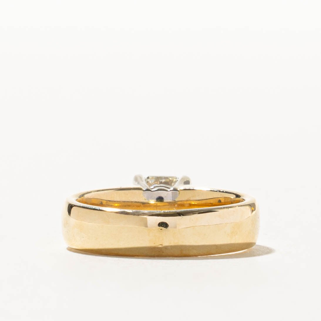 14k Solitaire Diamond Engagement Ring | 0.95ct SI1 I-J | SZ 4.75