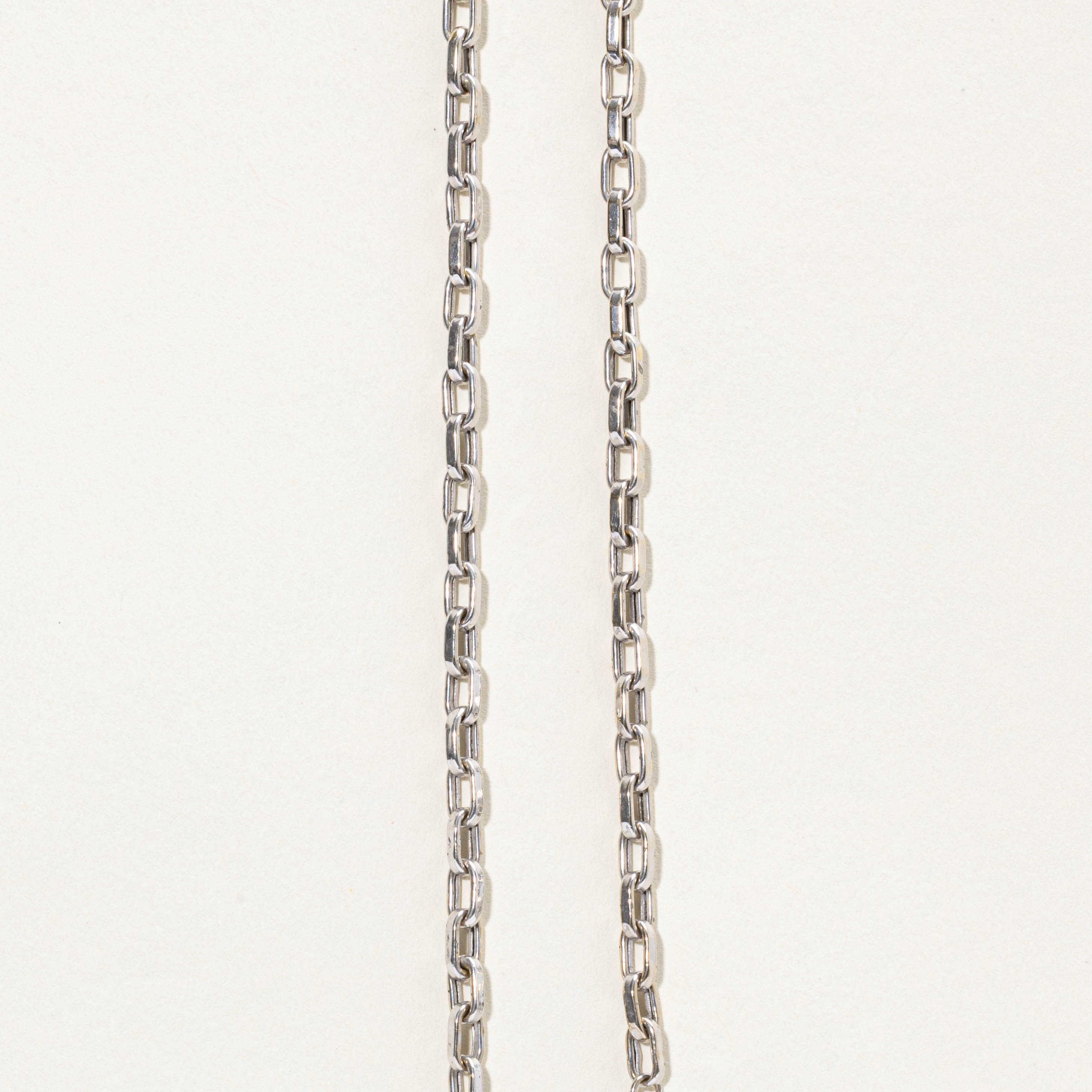 10k Heart Charm Toogle Clasp Necklace | 18"