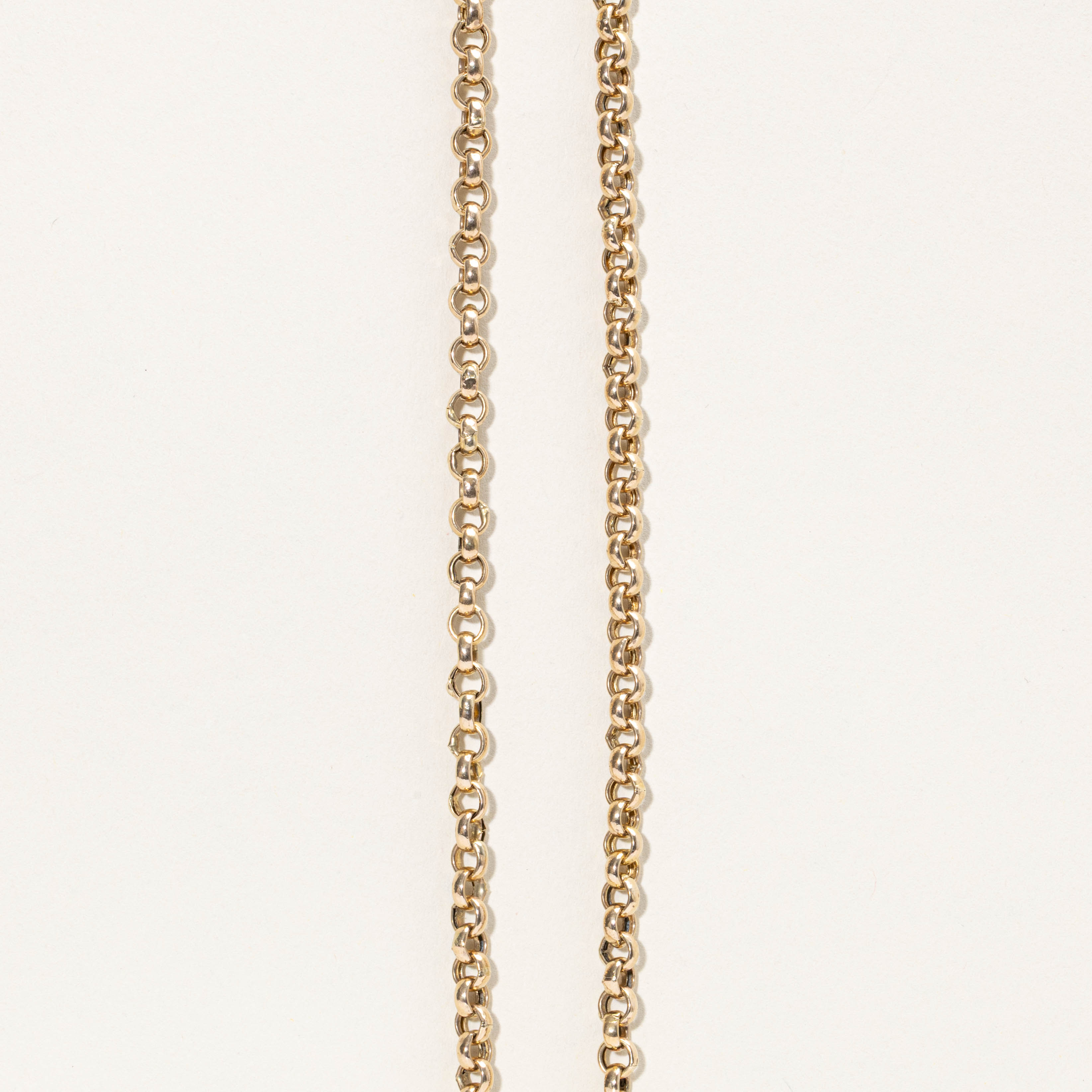 10k Yellow Gold Rolo Chain | 4.75mm | 18"