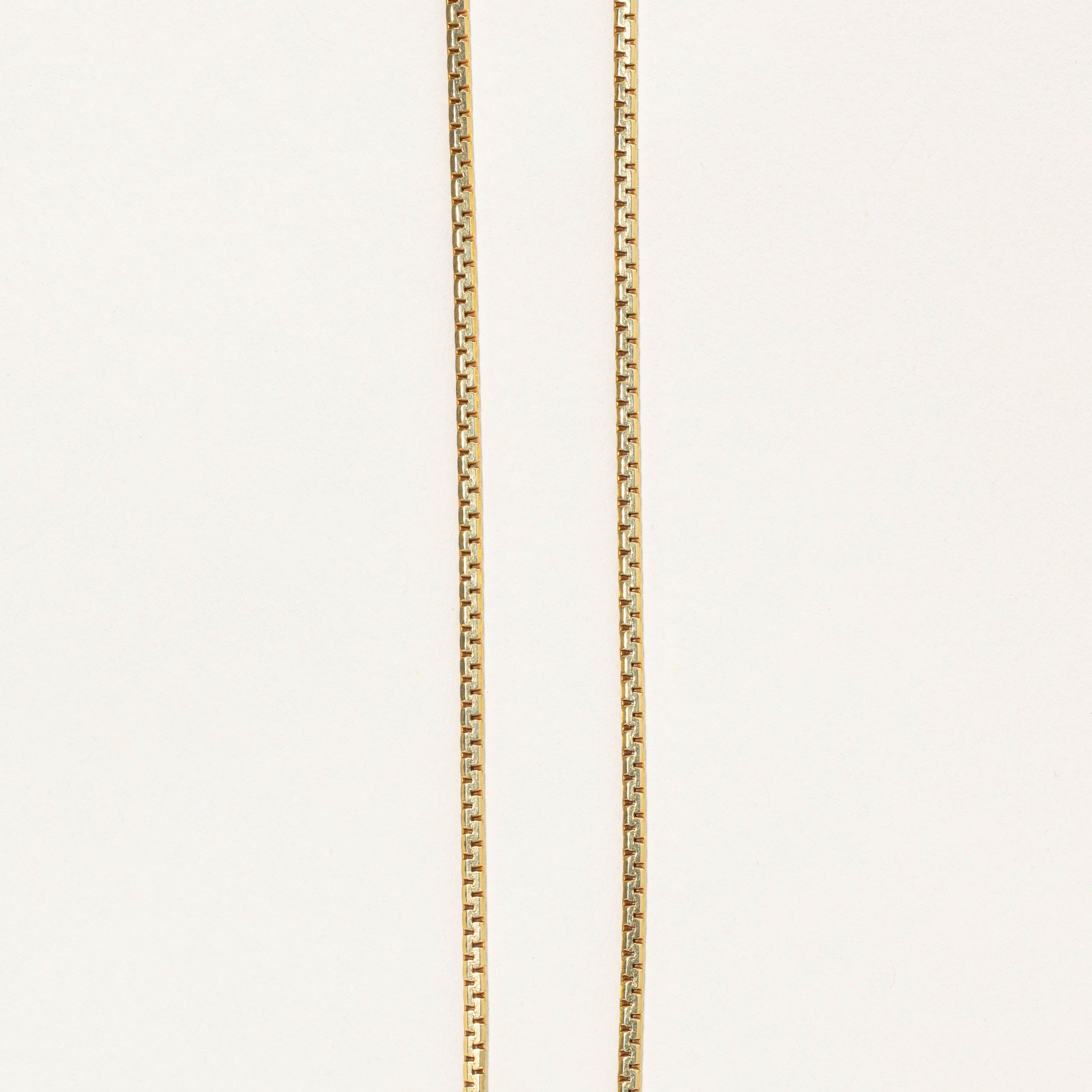 ‘Unoaerre’ Italian 14k Box Chain |  2.5mm | 20"