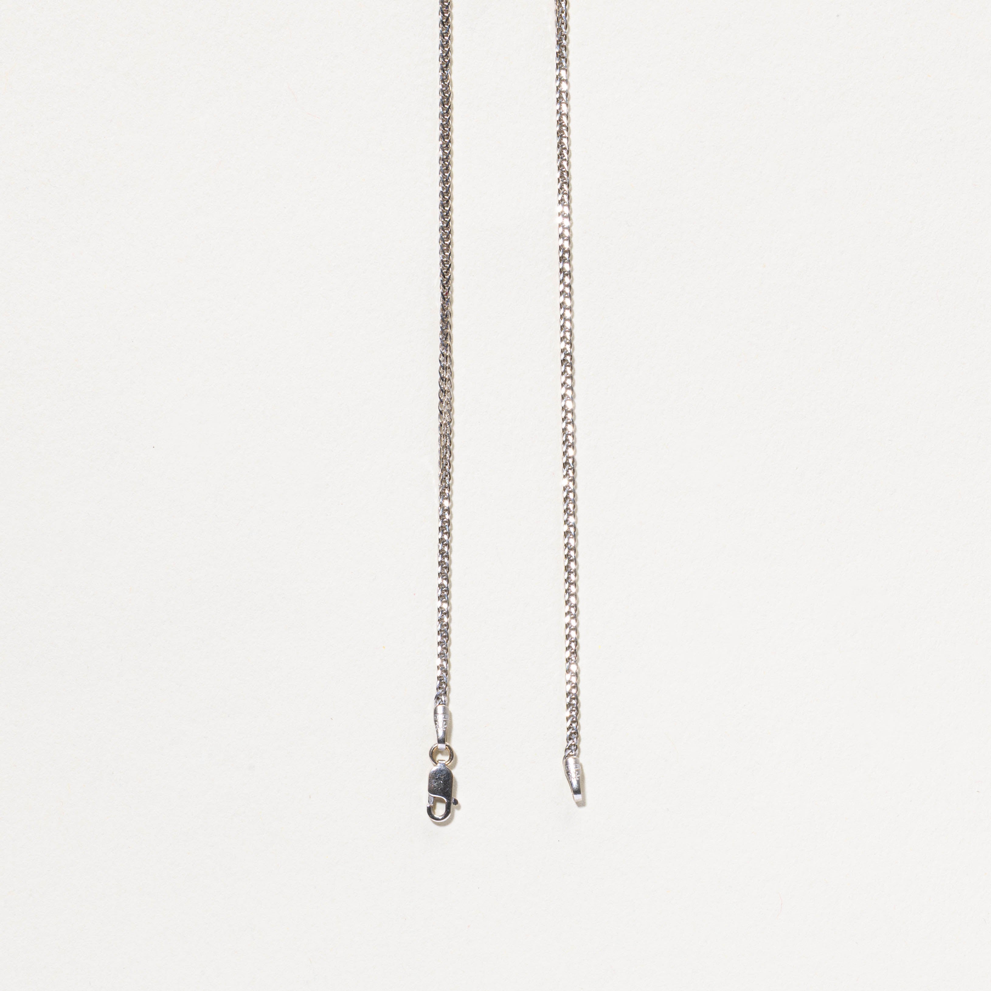 Italian 18k Curb Link Chain | 20"
