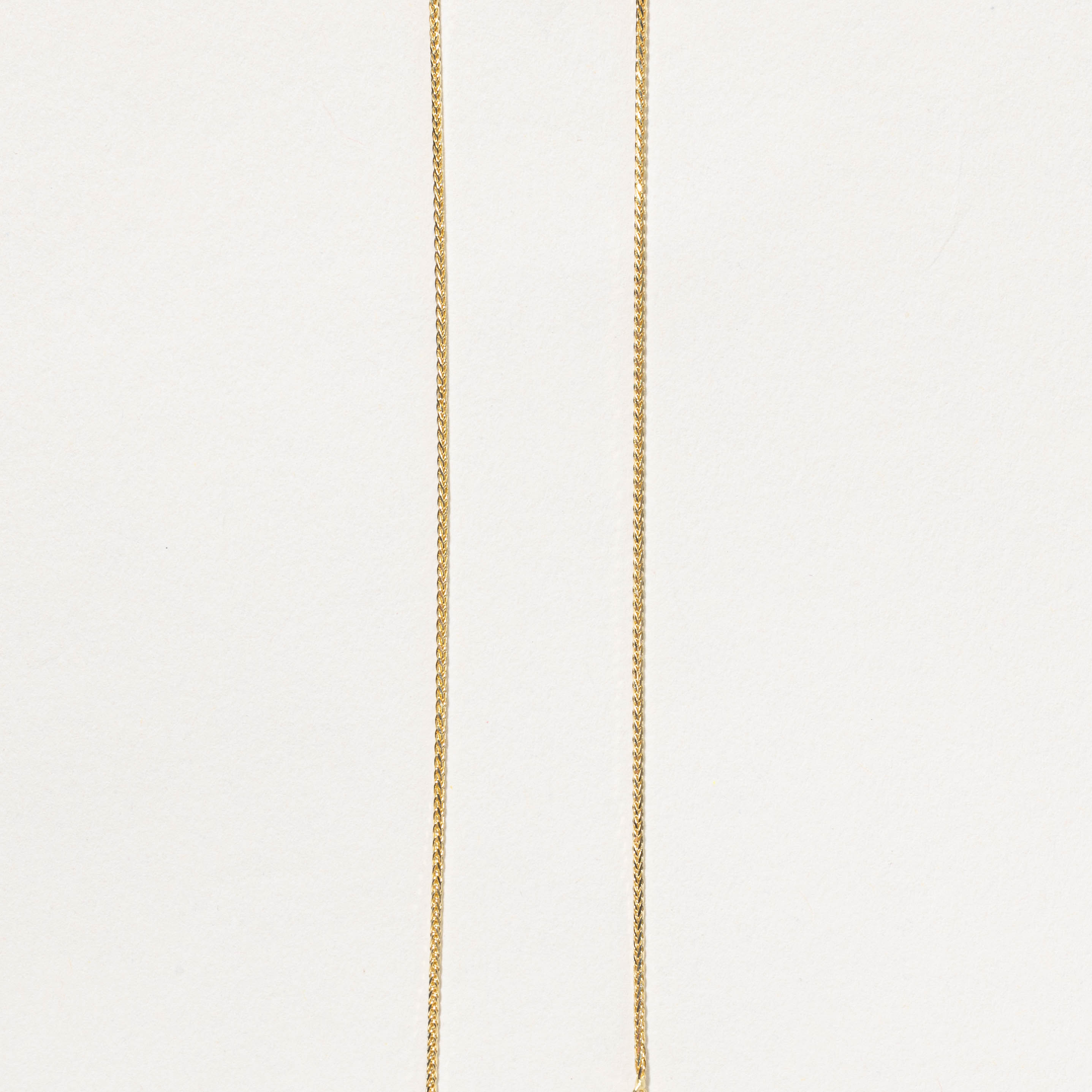 14k Yellow Gold Wheat Chain | 27"
