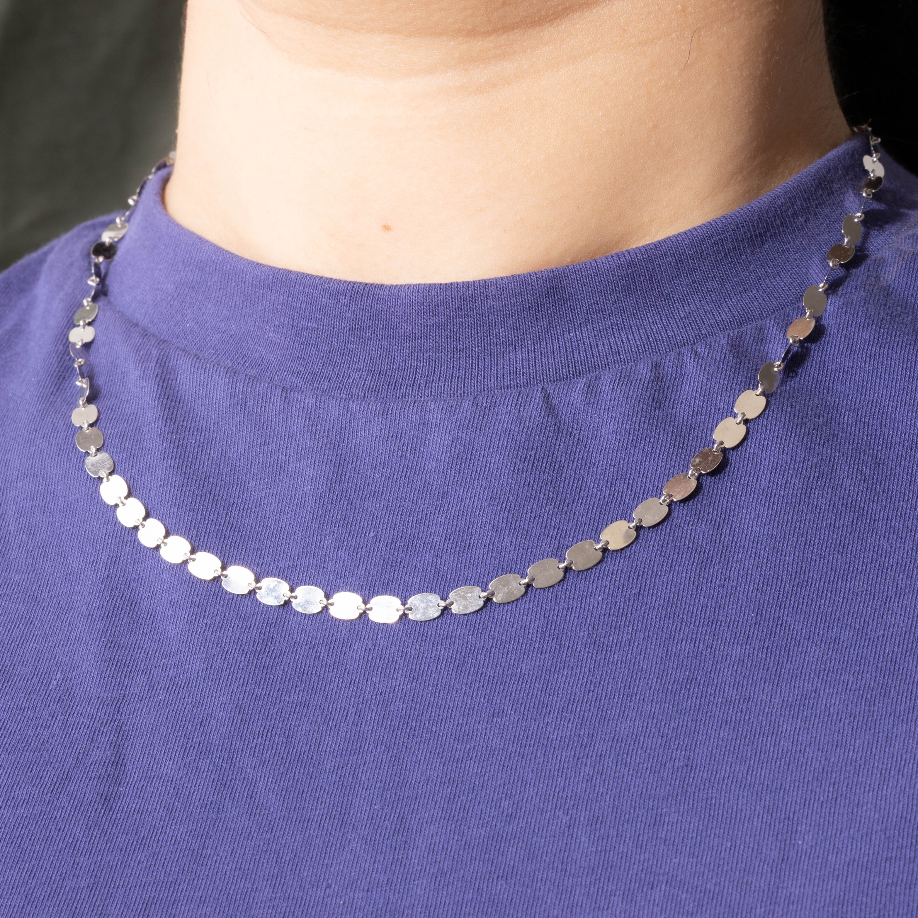 Italian 14k Oval Flat Link Chain | 4.5mm | 18"