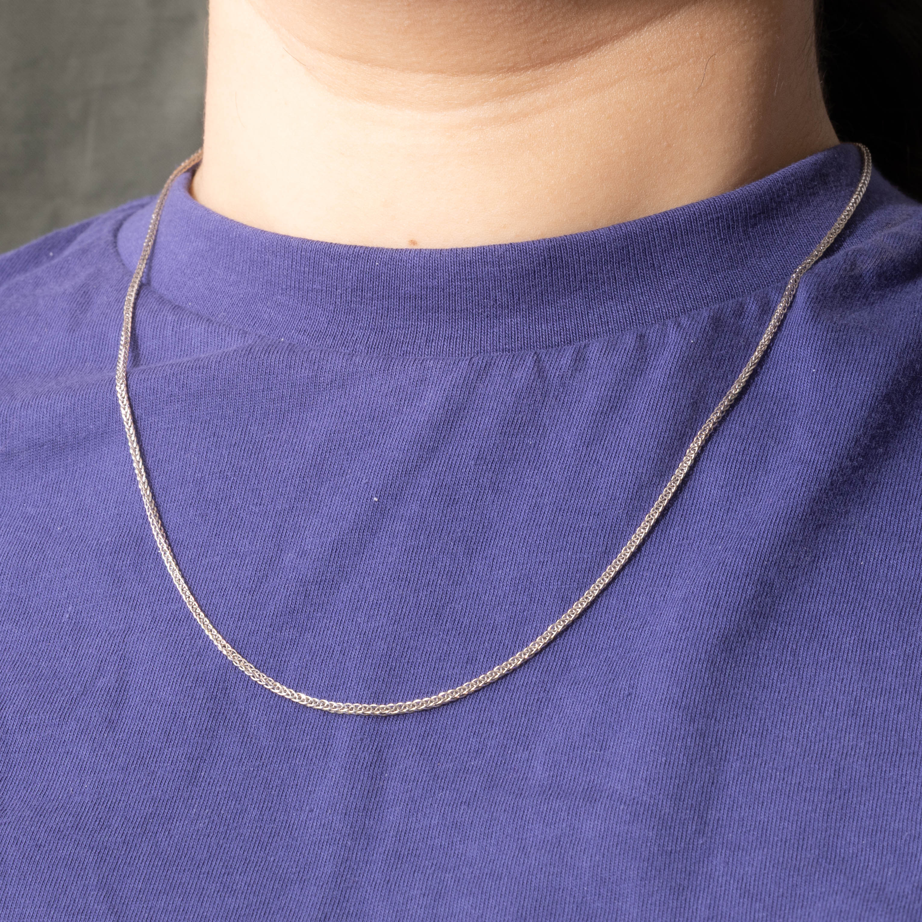 Italian 18k Curb Link Chain | 20"