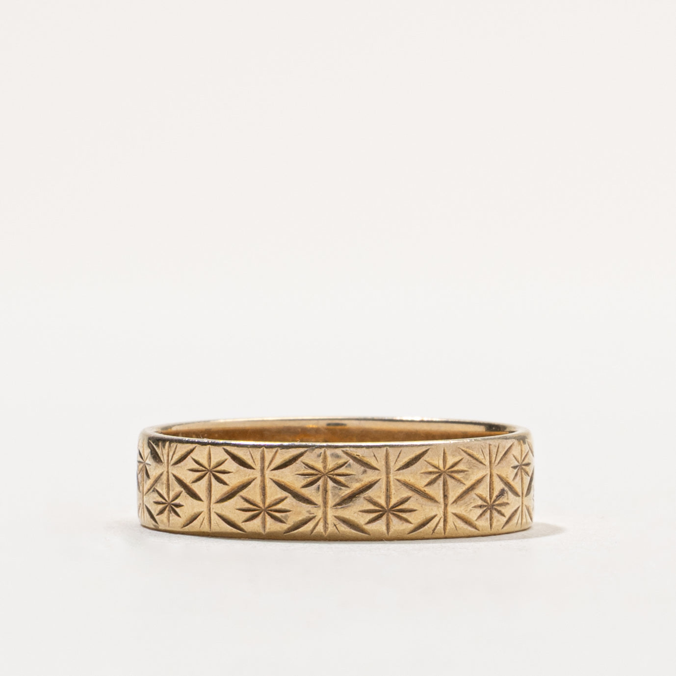 1968 London UK Textured Band | 4.80mm | SZ 8