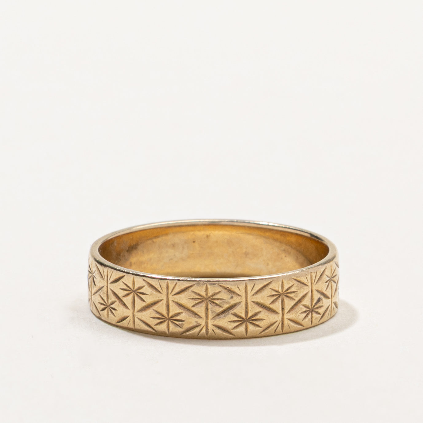 1968 London UK Textured Band | 4.80mm | SZ 8