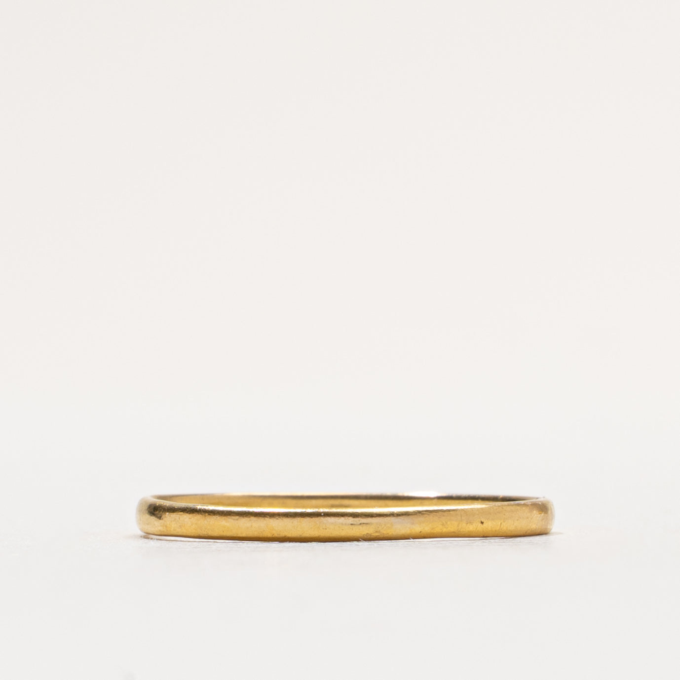 1841 Chester UK Yellow Gold Band | 1.70mm | SZ 8