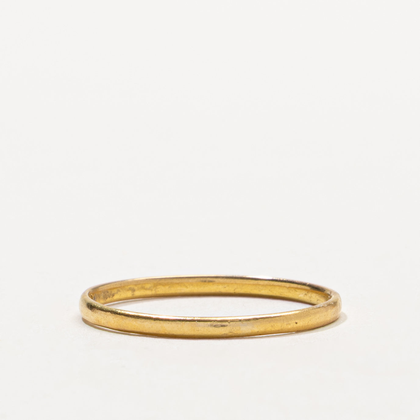 1841 Chester UK Yellow Gold Band | 1.70mm | SZ 8