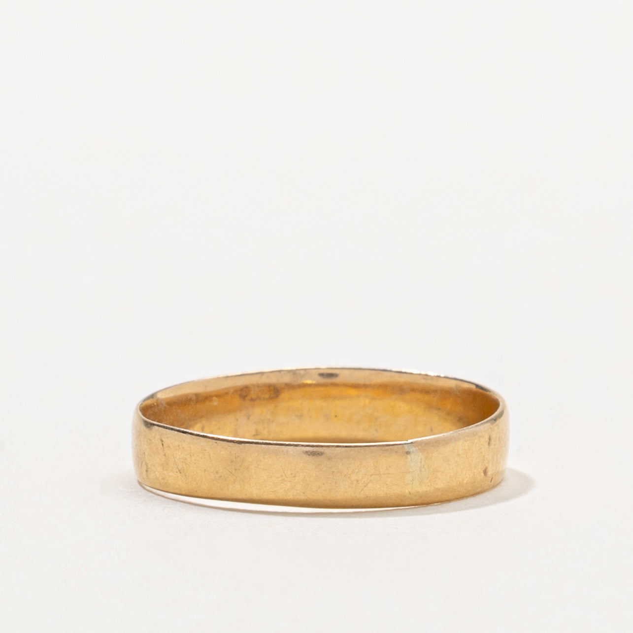 18k Yellow Gold Plain Band | 3.95mm | SZ 5.5