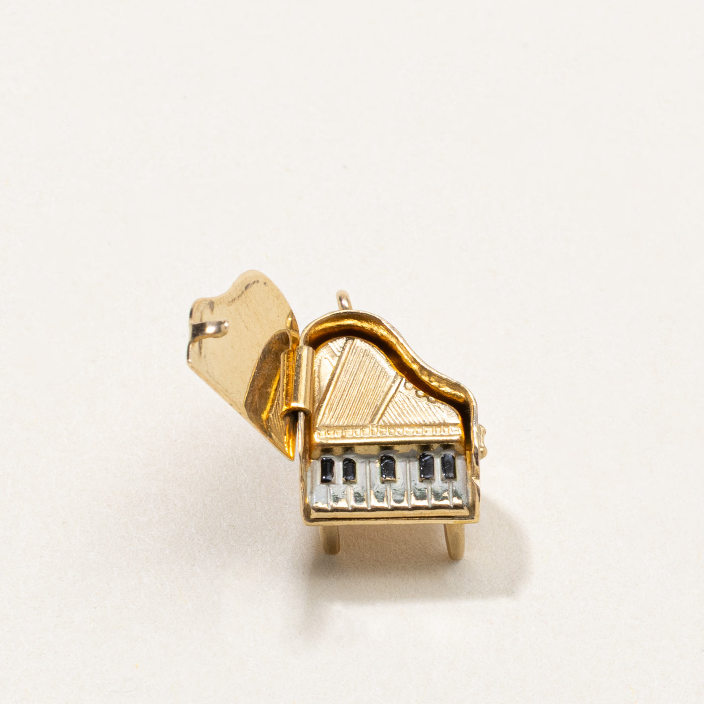 14k Piano Charm