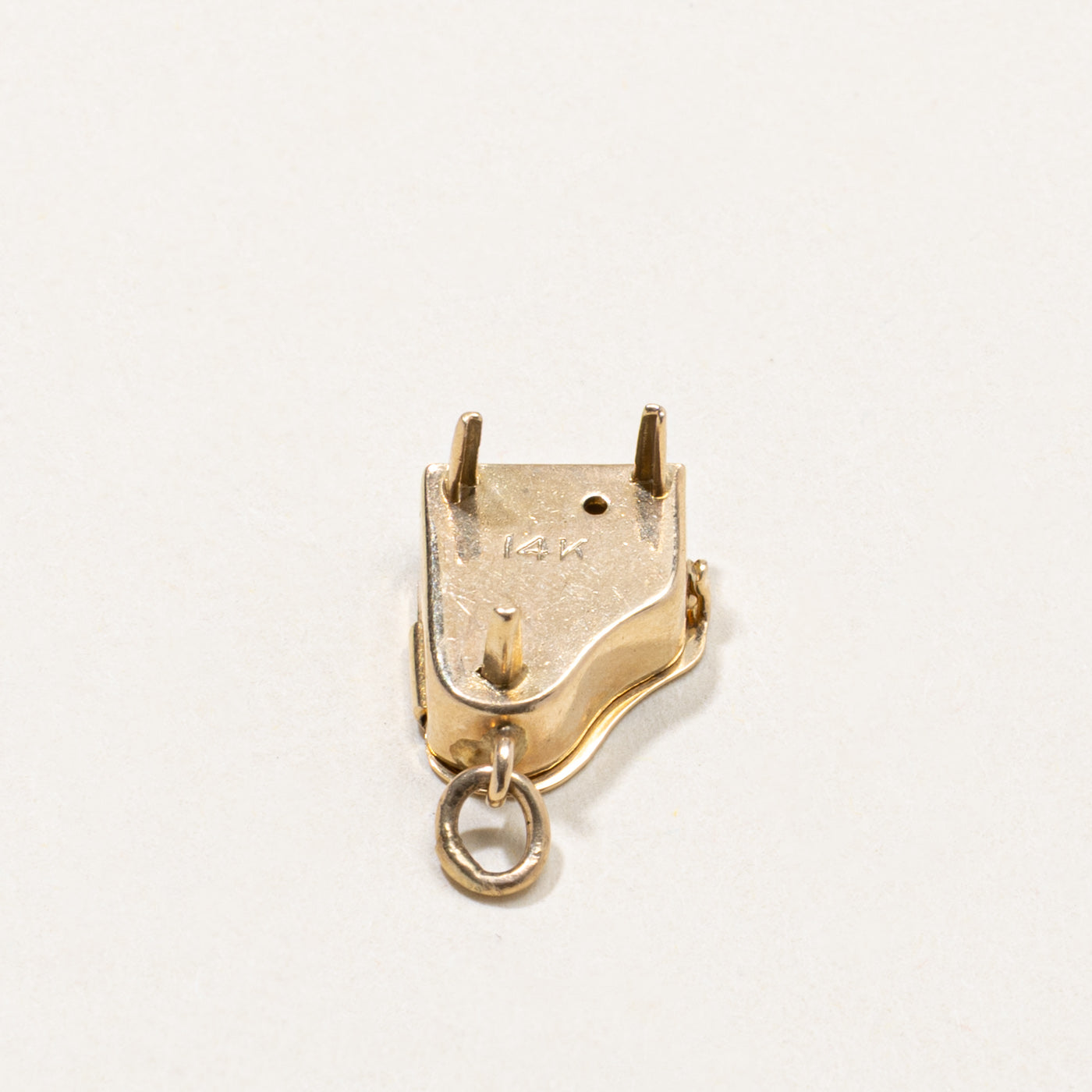 14k Piano Charm