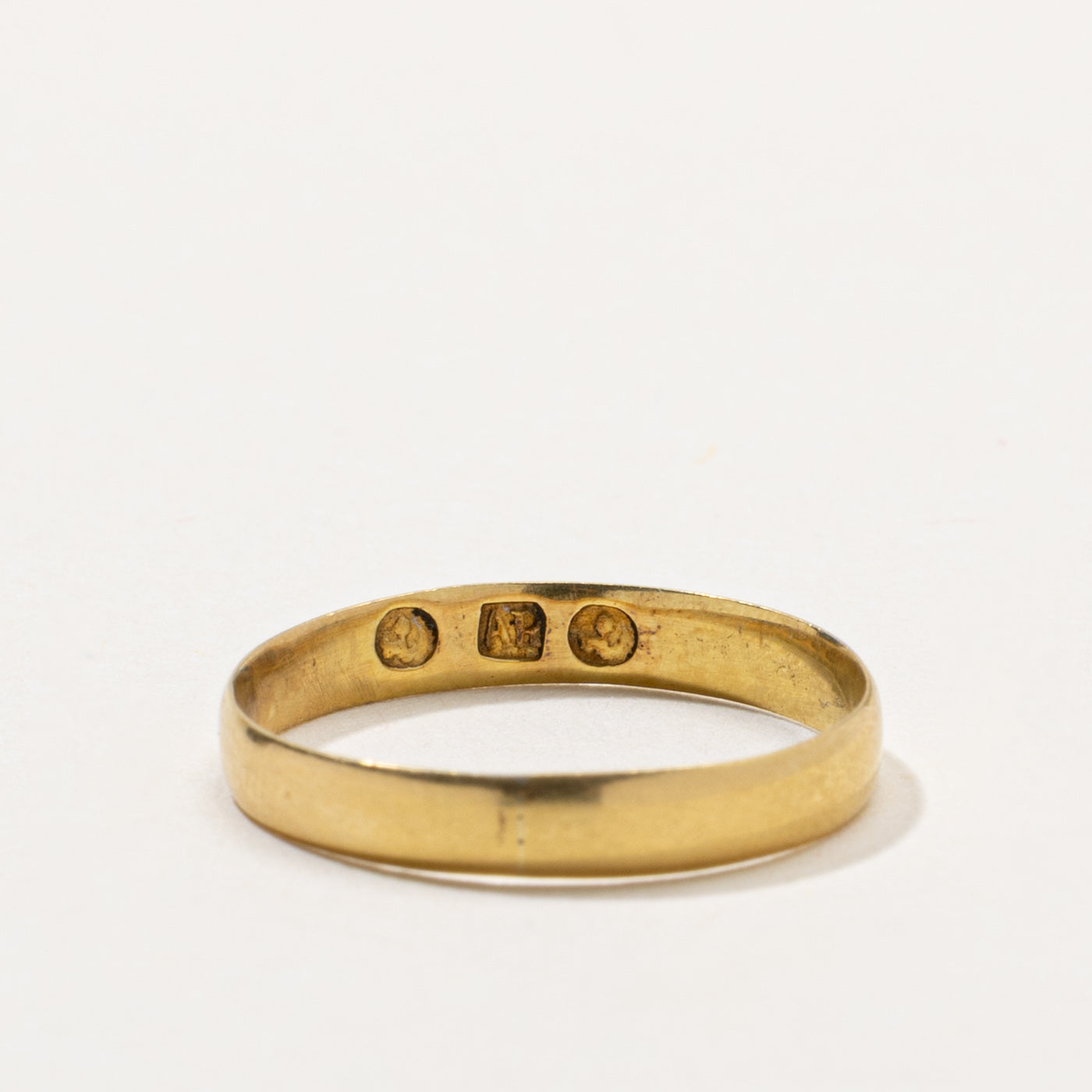 19k Yellow Gold Plain Band | 2.95mm | SZ 7
