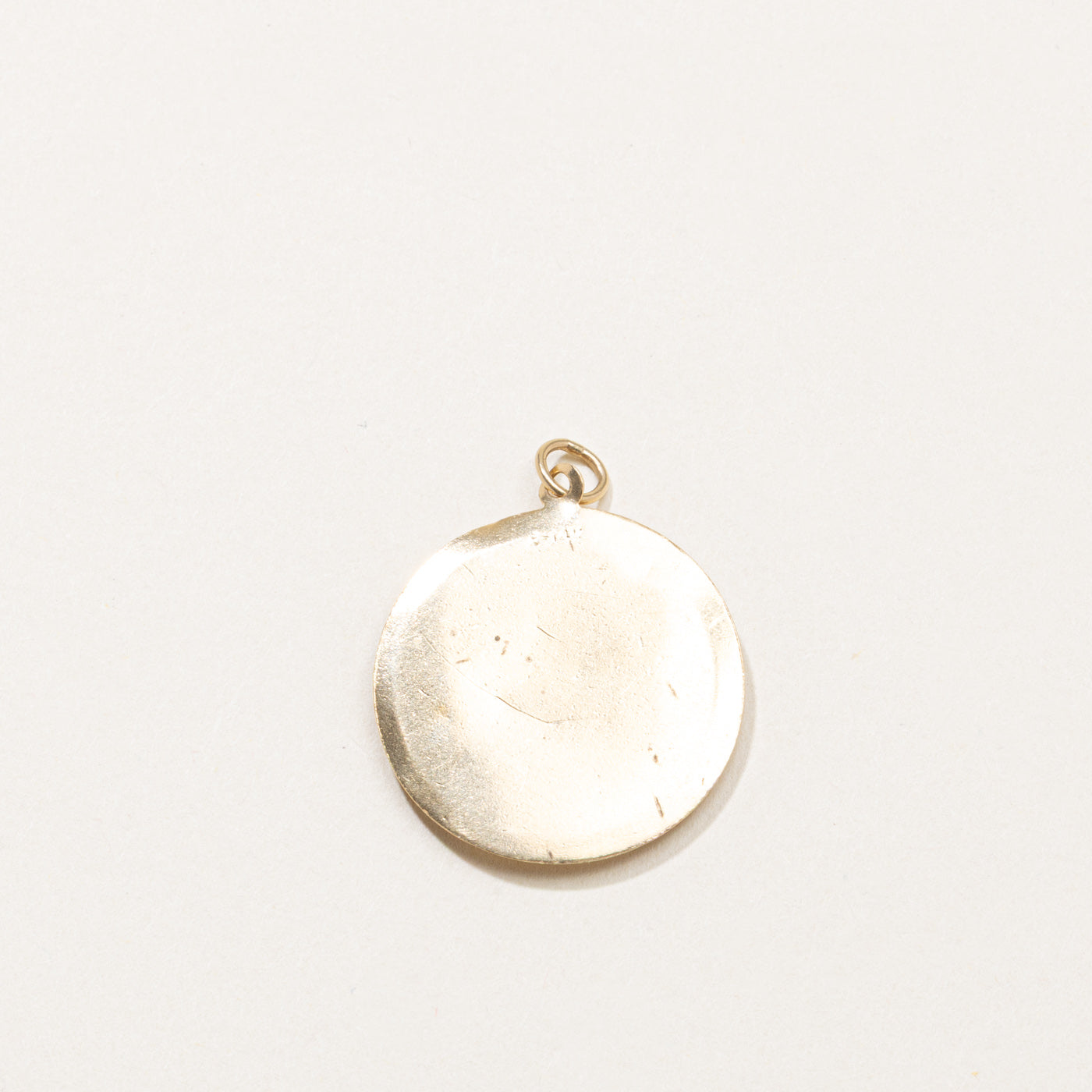 14k Puerto Rican Coat of Arm Pendant