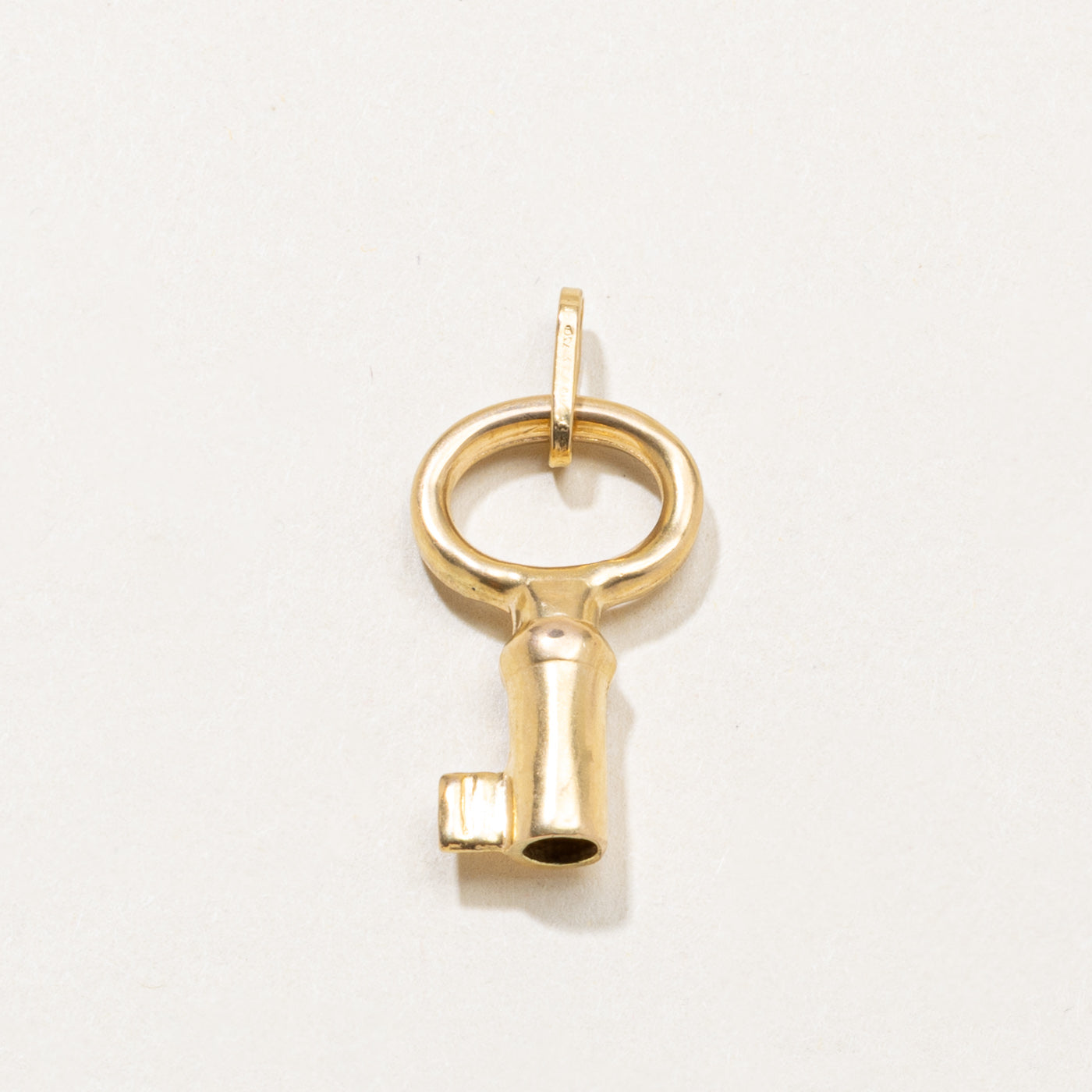 18k Key Charm