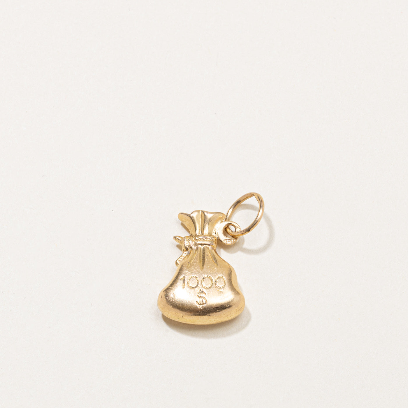 18k Money Bag Charm