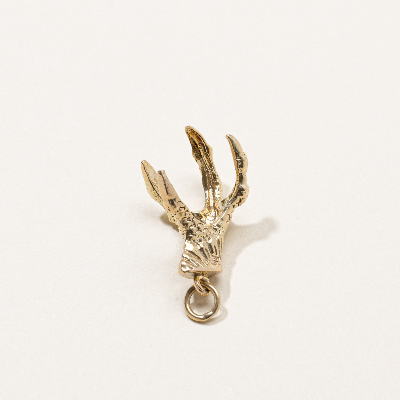 9k Bird Claw Charm