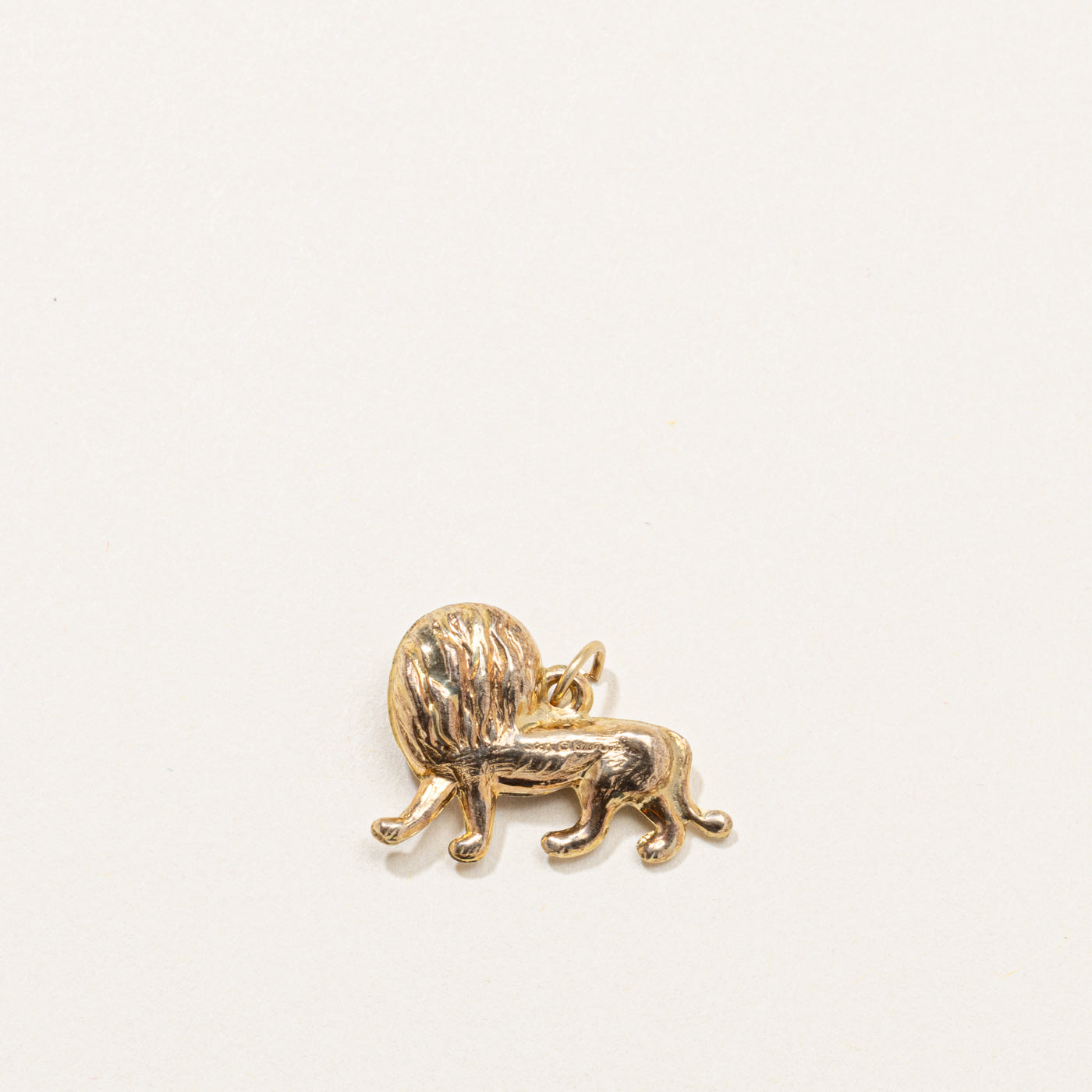 9k Lion Charm
