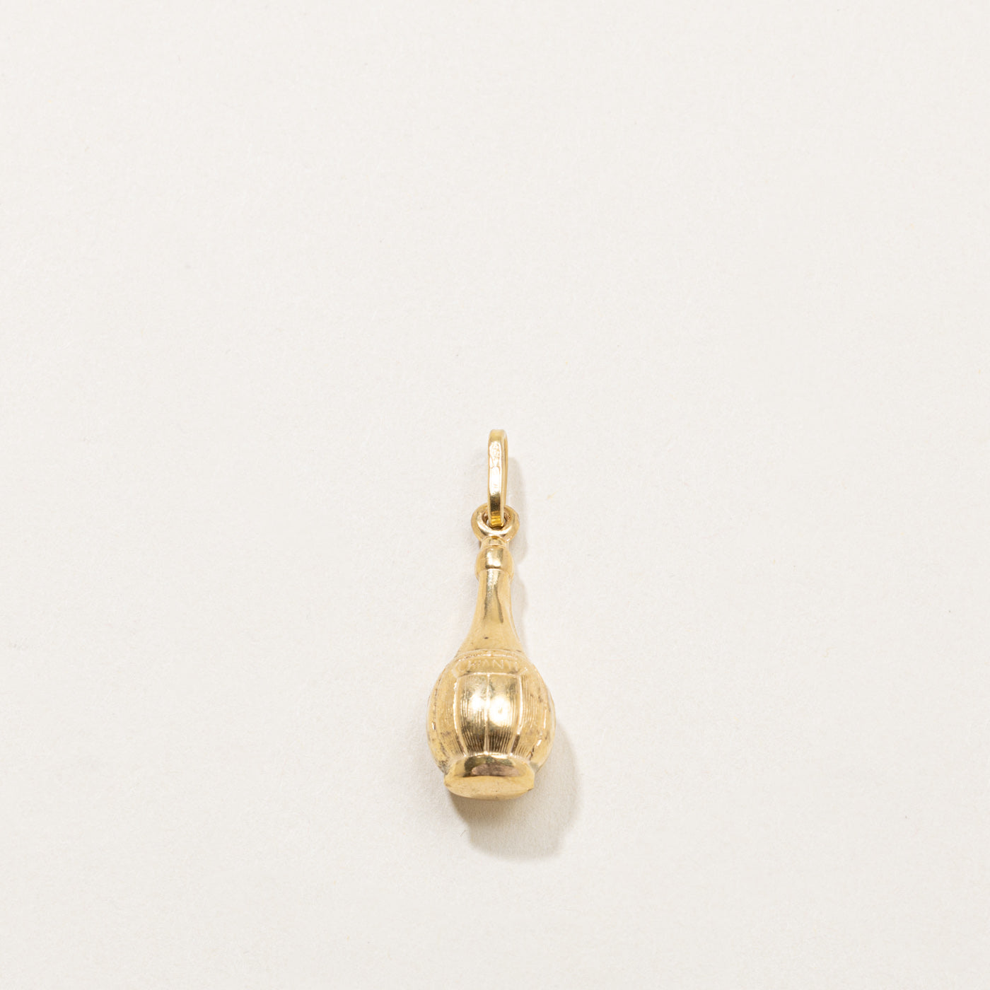 18k Chianti Bottle Charm