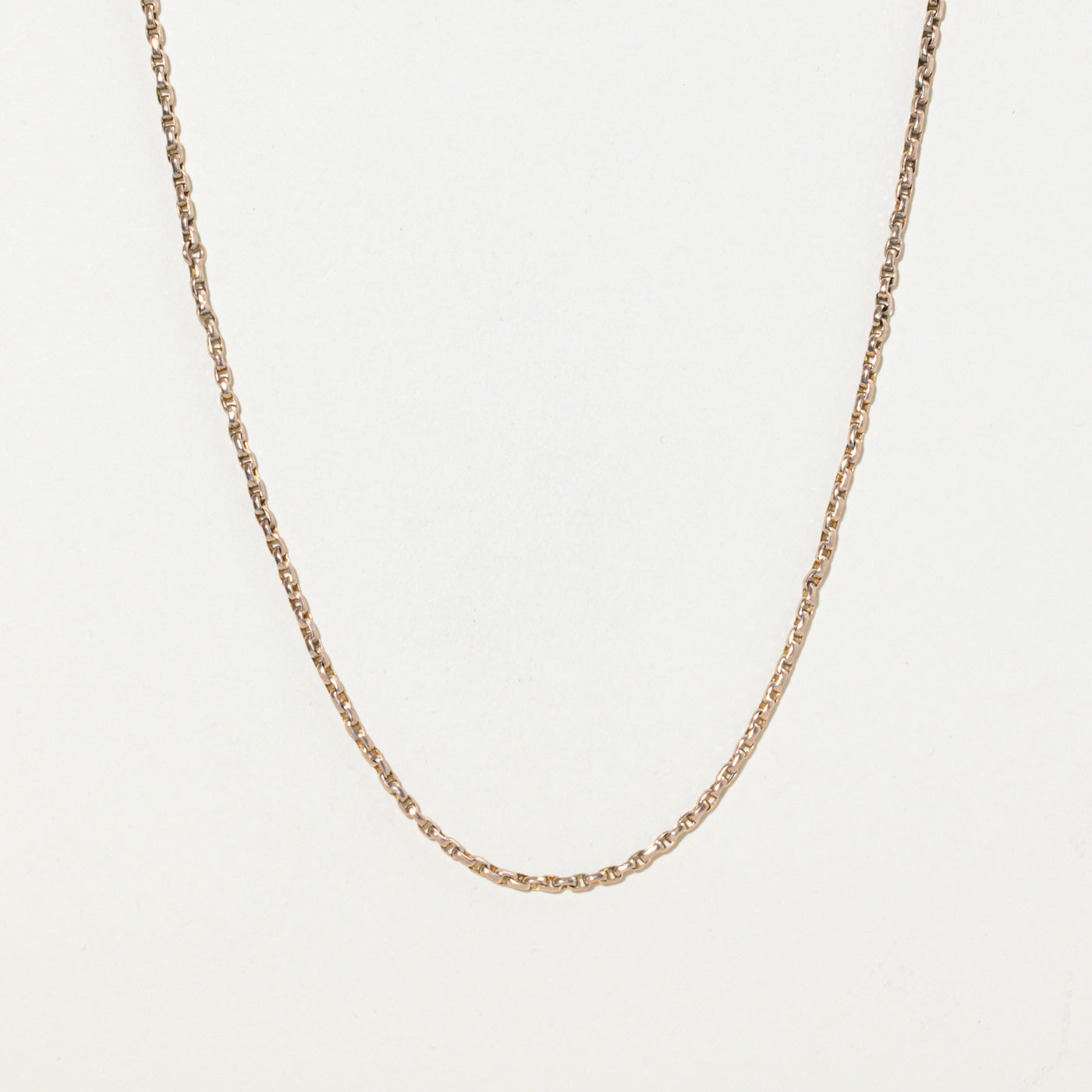 9k Rounded Box Chain | 2.2mm | 57"