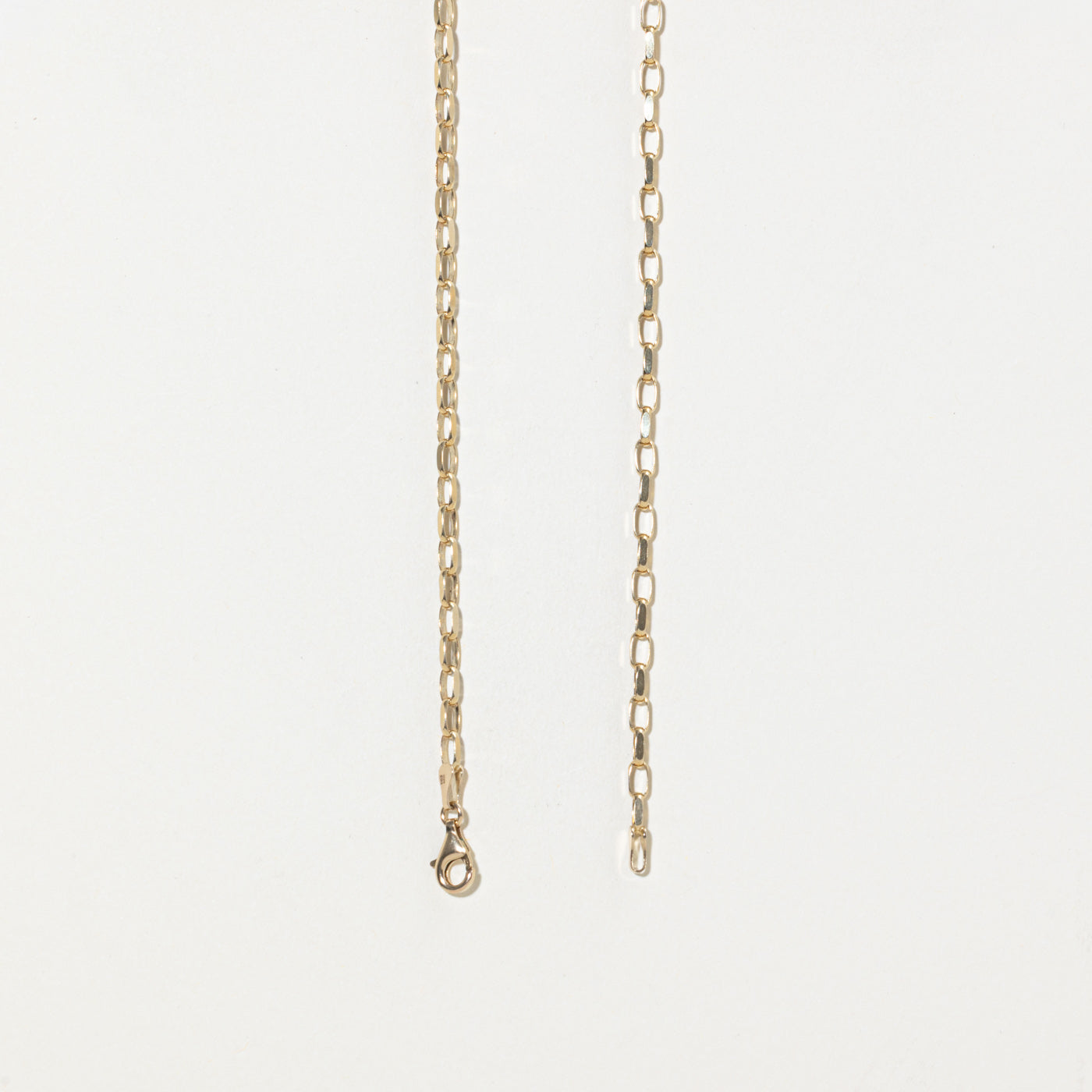 Birmingham 9k Cable Link Chain | 3.1mm | 24"