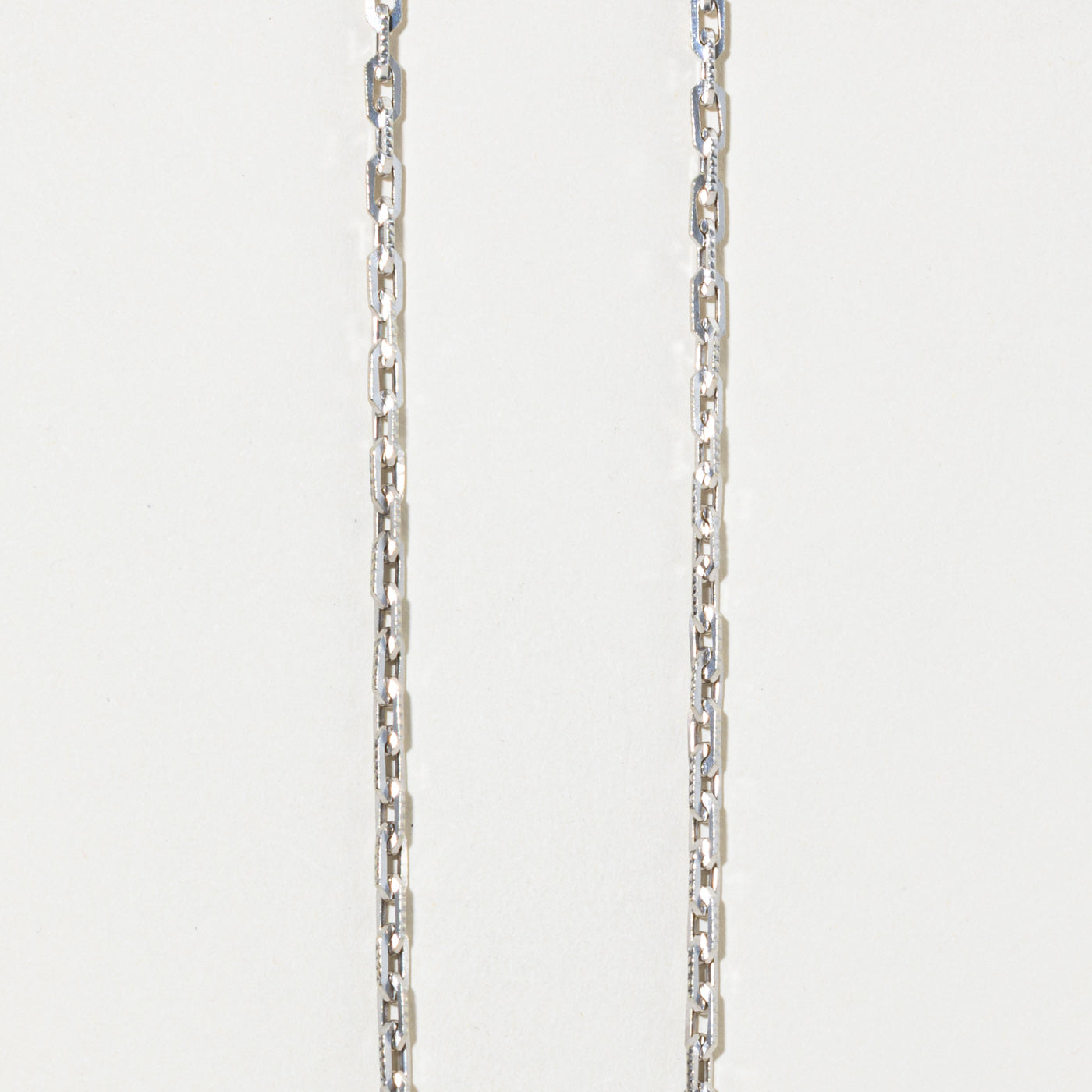 Vintage Italian 9k Paperclip Chain | 3.6mm | 20.5"